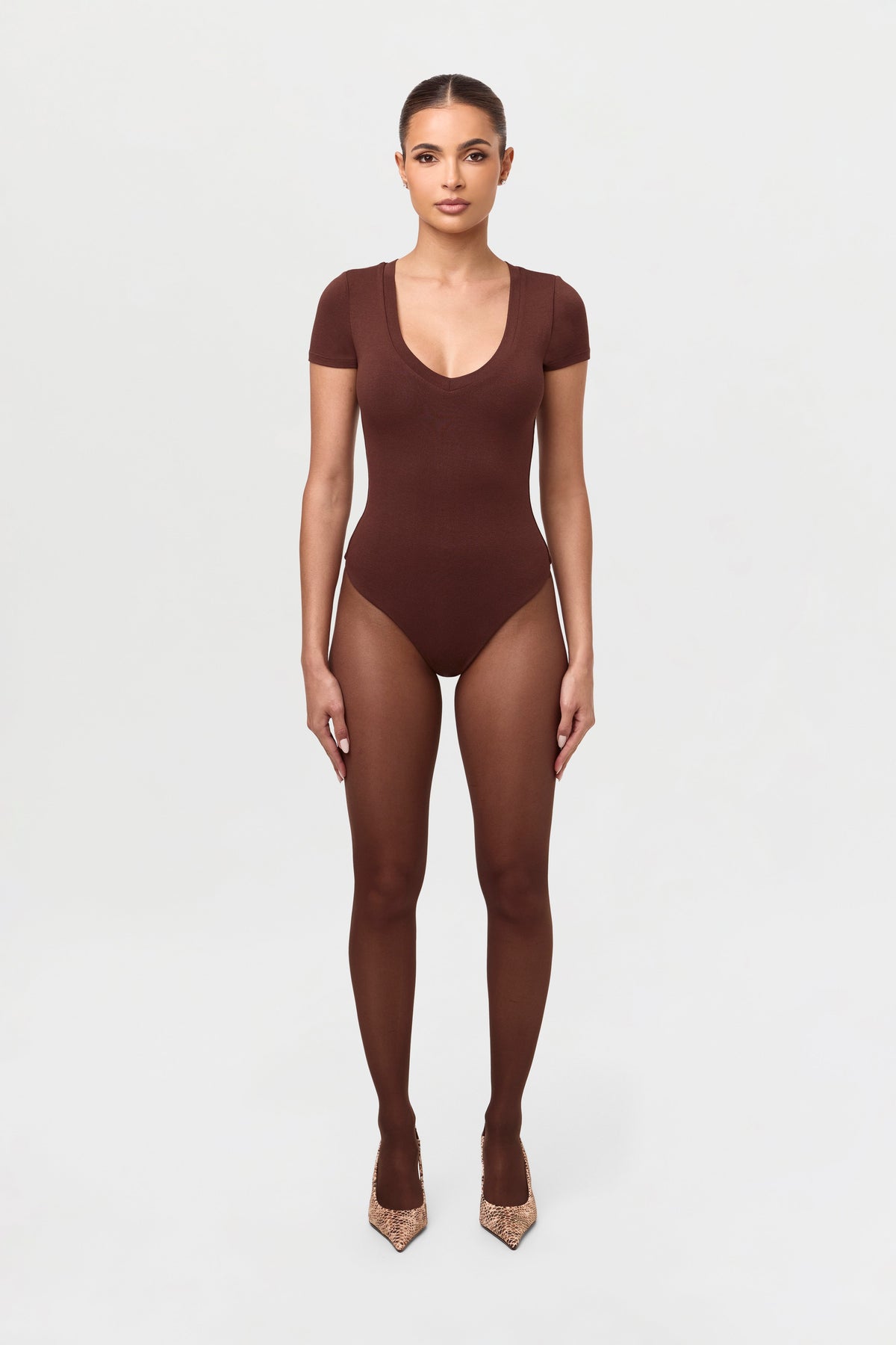 NW V-Neck Sculpt Bodysuit