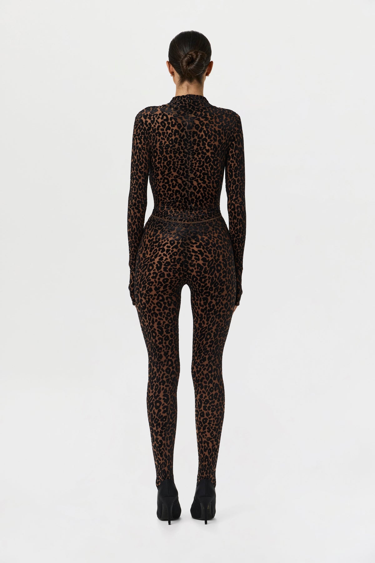 Burnout Closed Toe Legging Petite