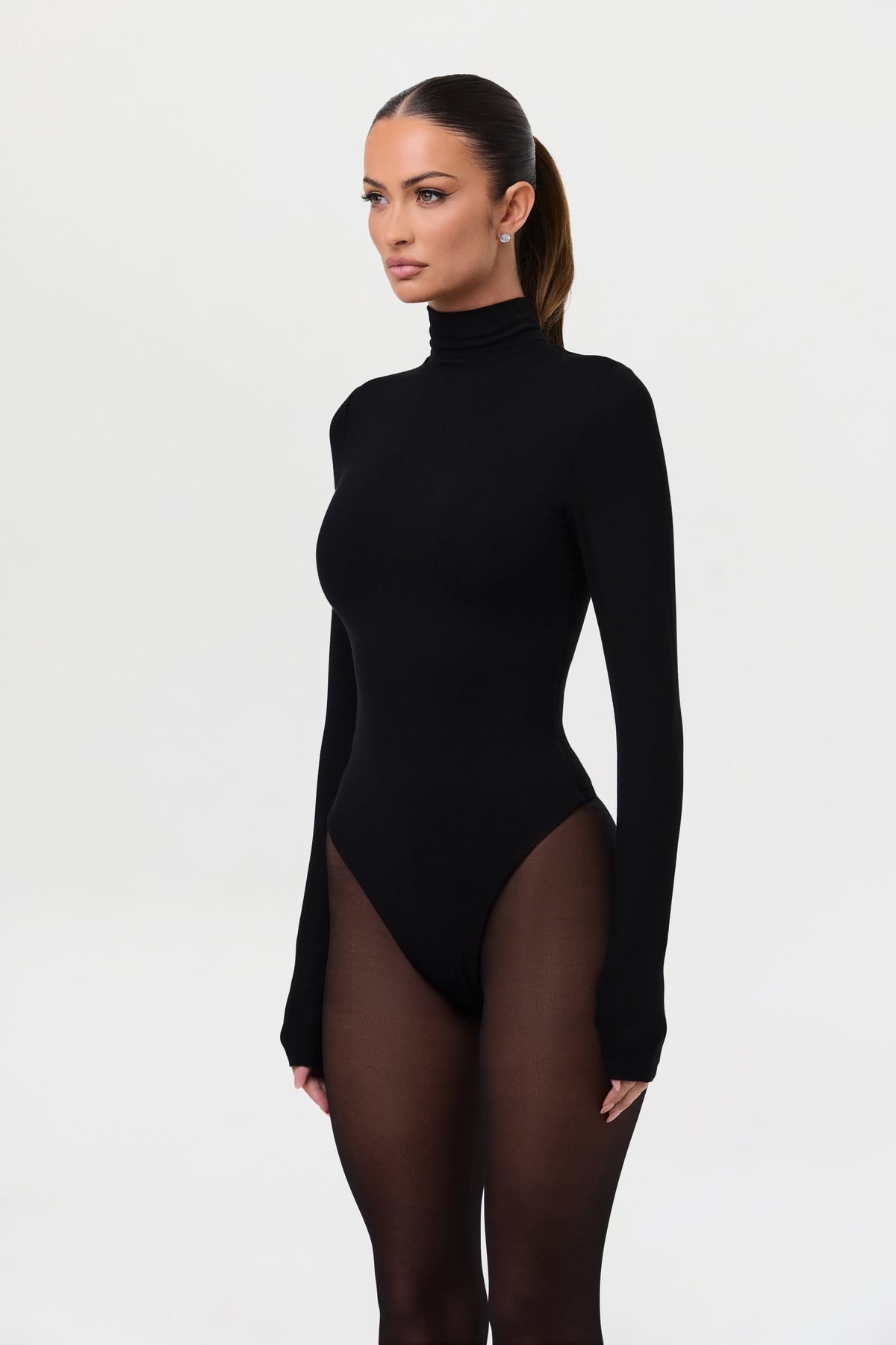 Butter Turtleneck Contour Bodysuit