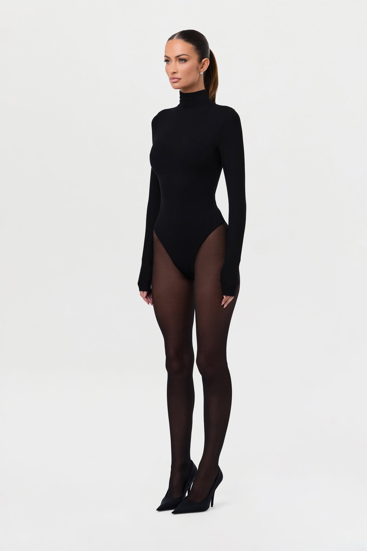 Butter Turtleneck Contour Bodysuit