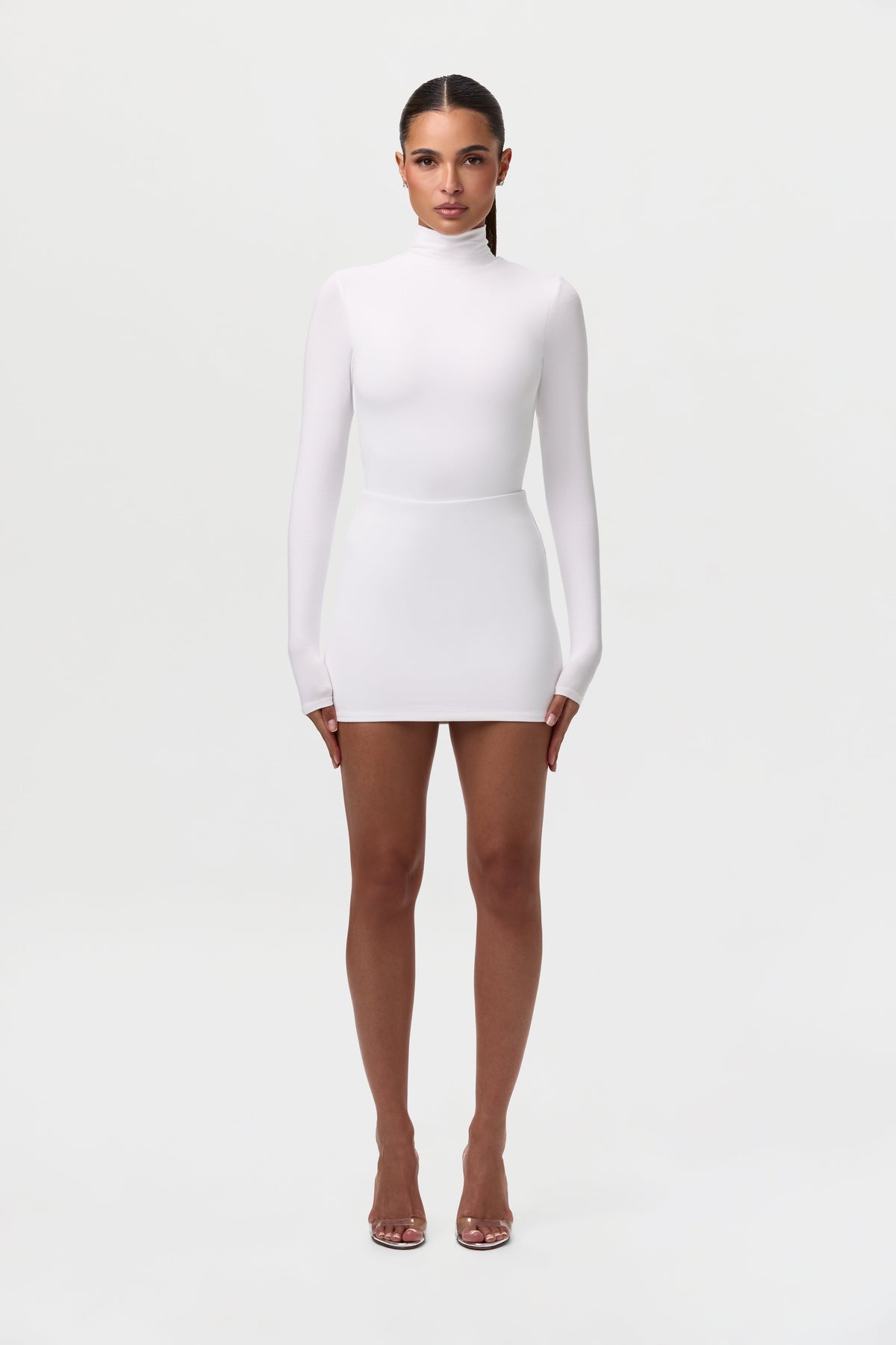 Butter Contour Mini Skirt