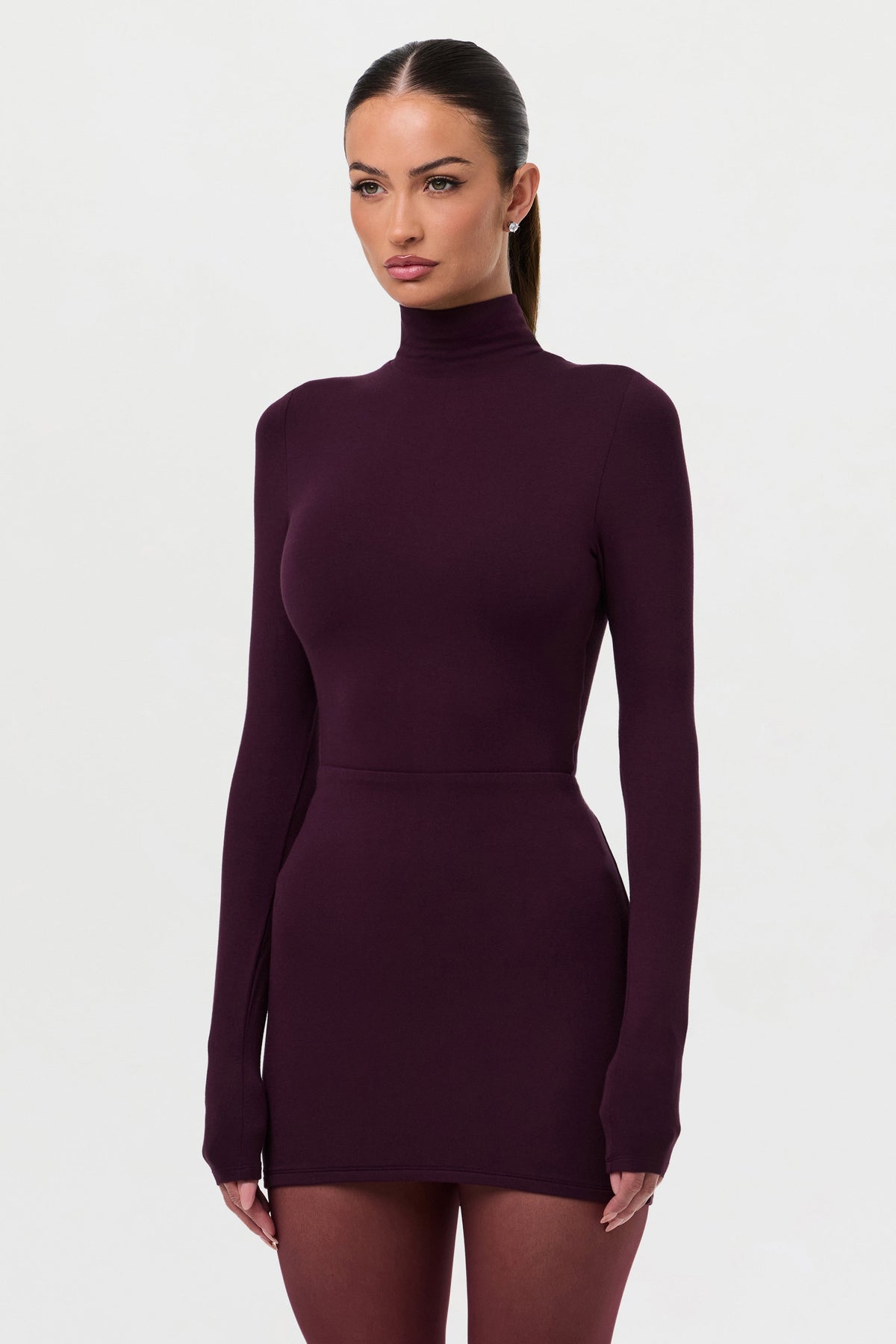 Butter Contour Mini Skirt