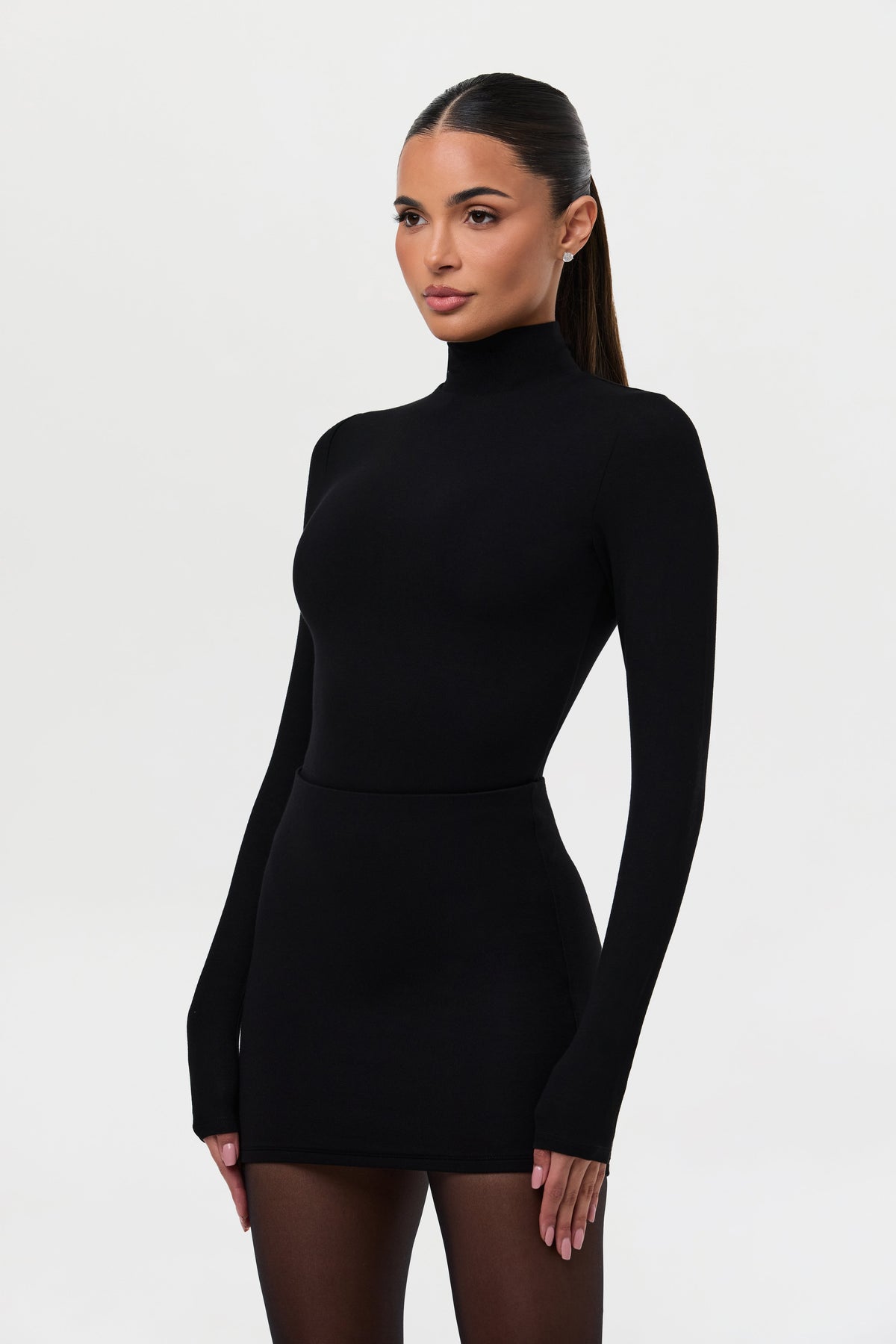 Butter Contour Mini Skirt