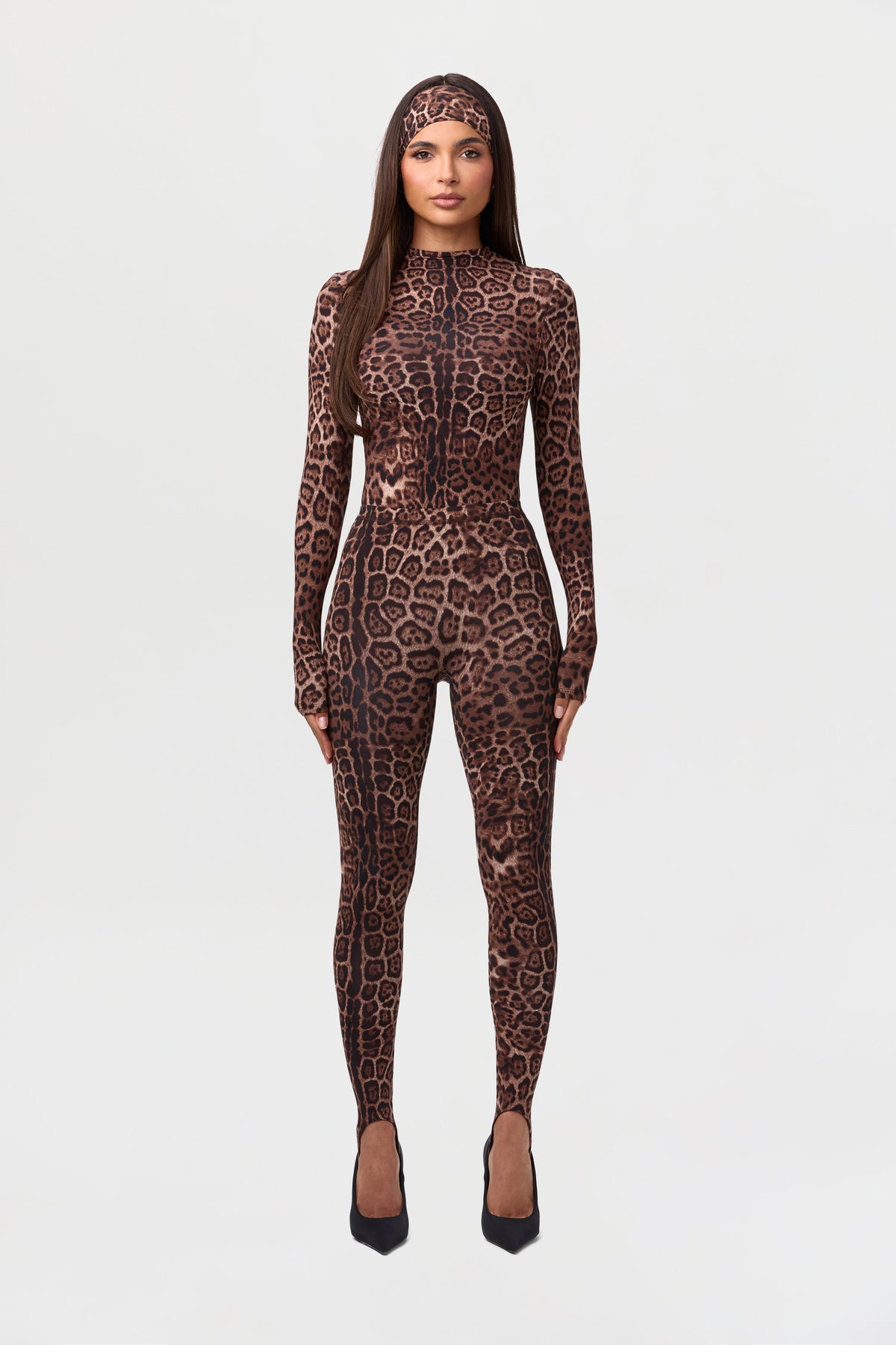 Naked Print Stirrup Legging