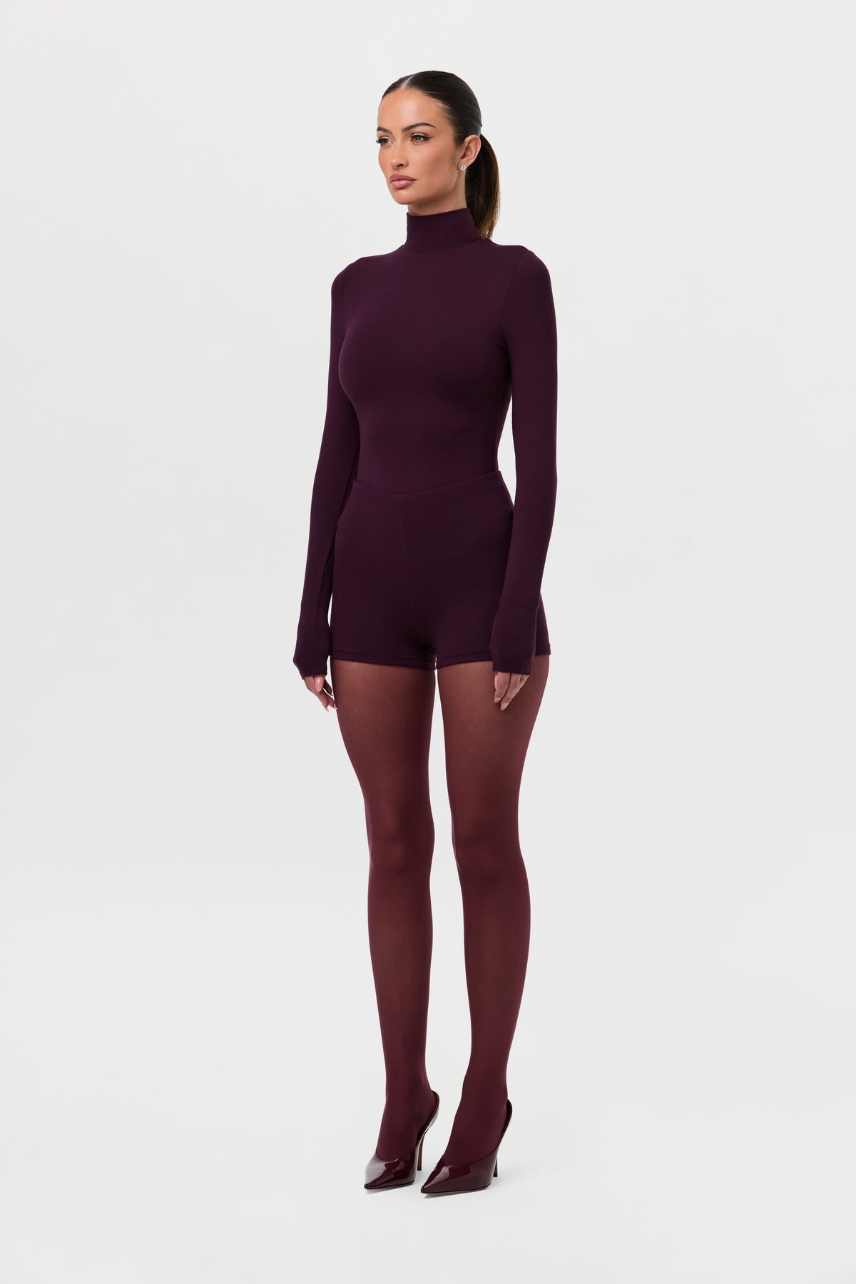 Butter Turtleneck Contour Bodysuit