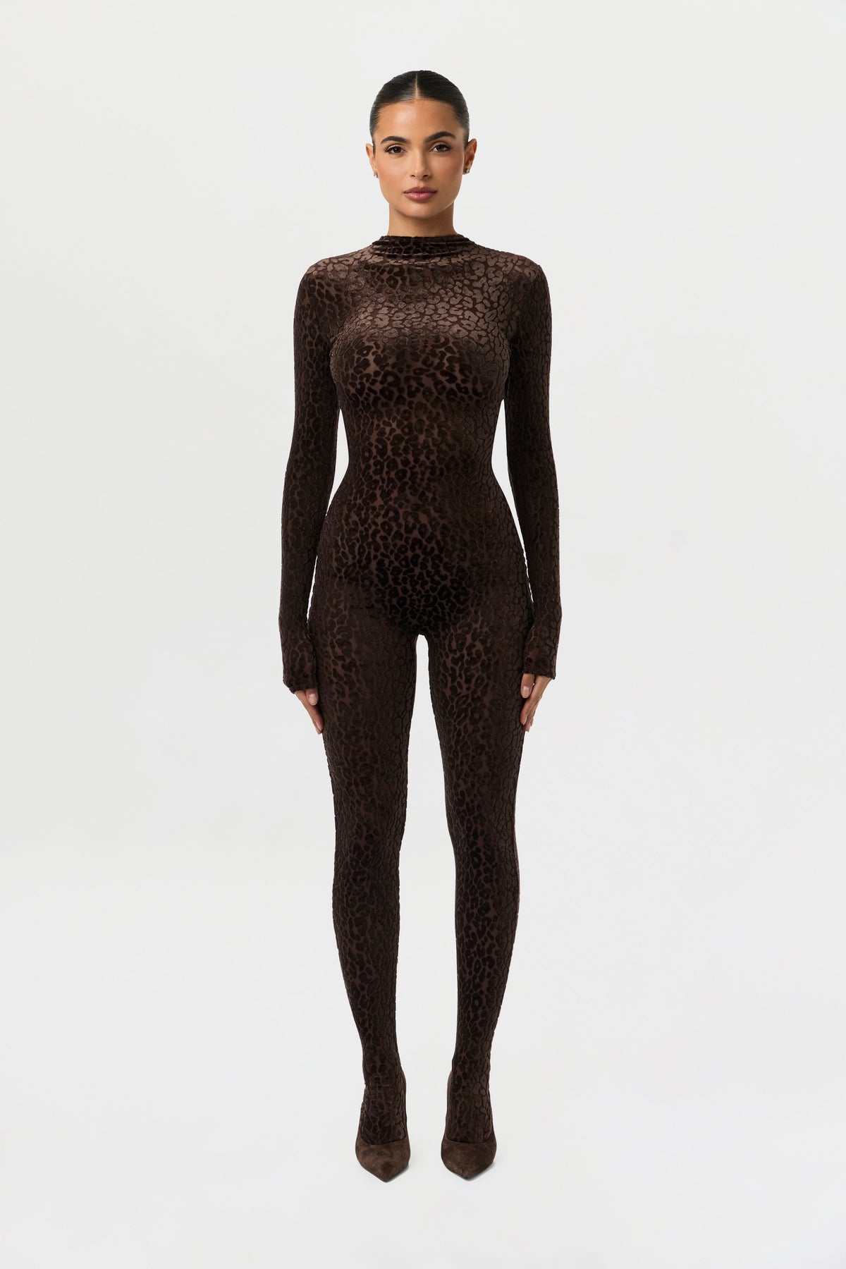 Burnout Closed Toe Jumpsuit Petite