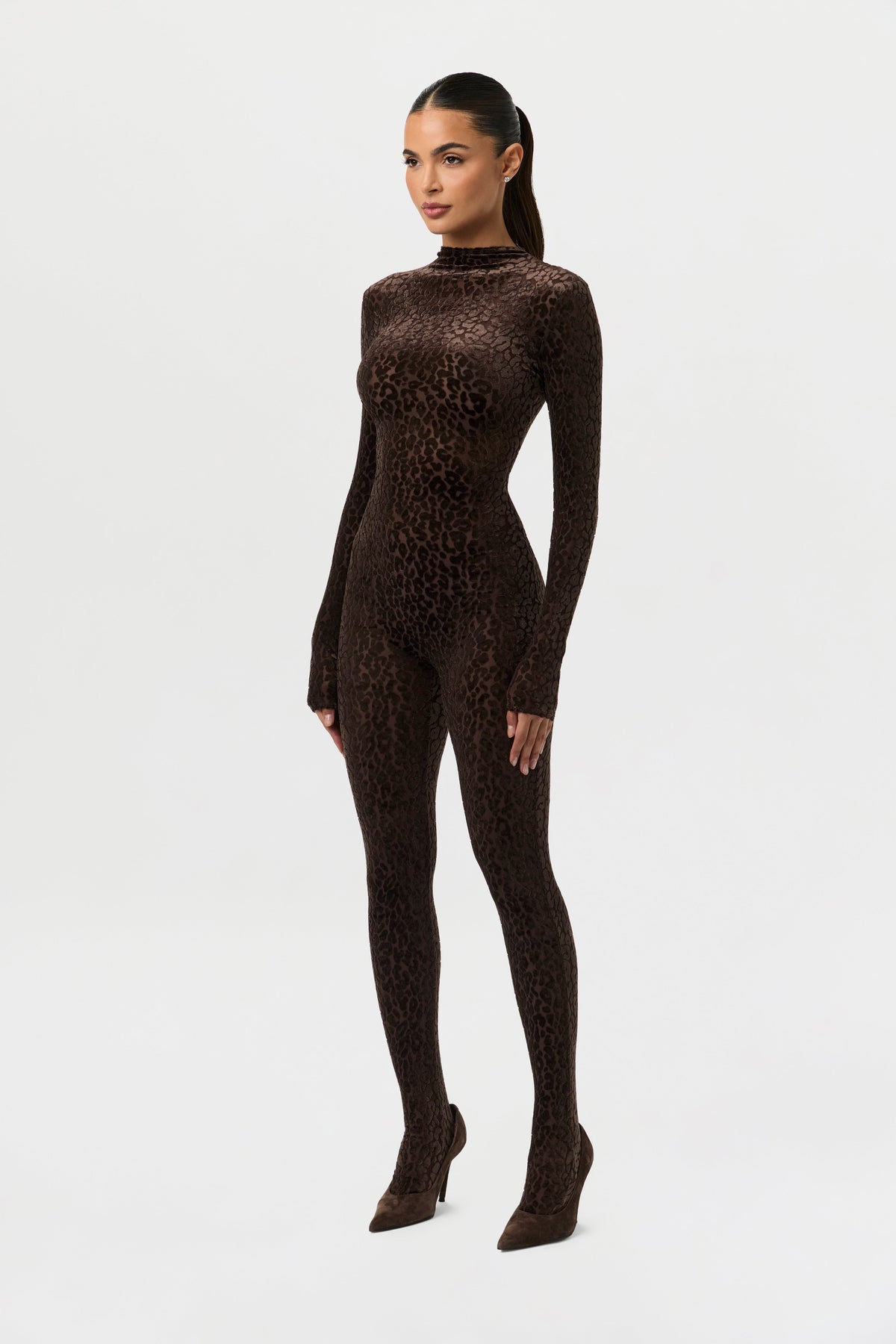 Burnout Closed Toe Jumpsuit Petite