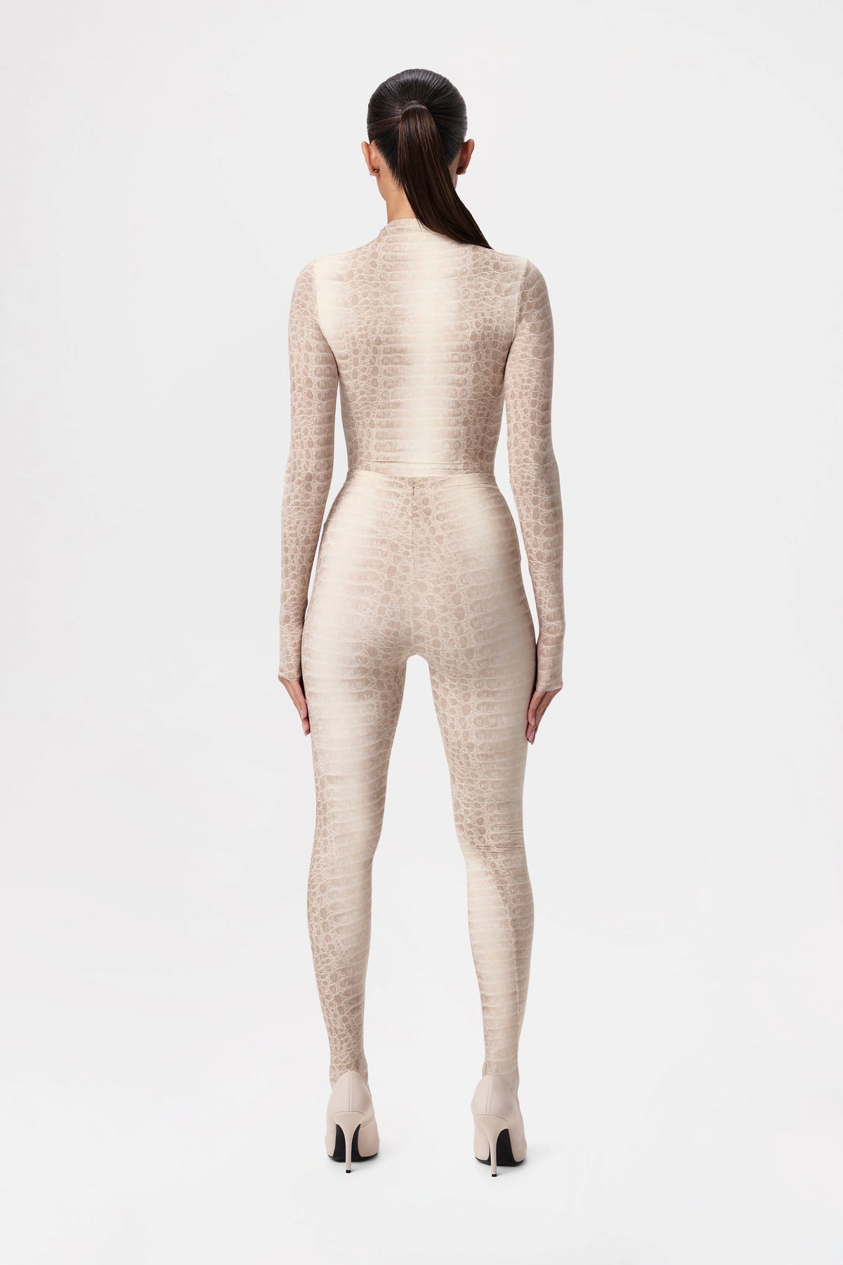 Naked Print Tights Petite