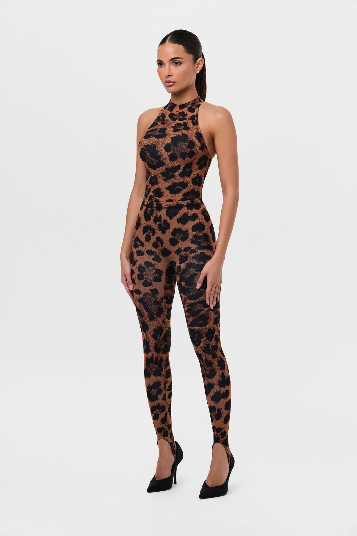 Naked Print Stirrup Legging