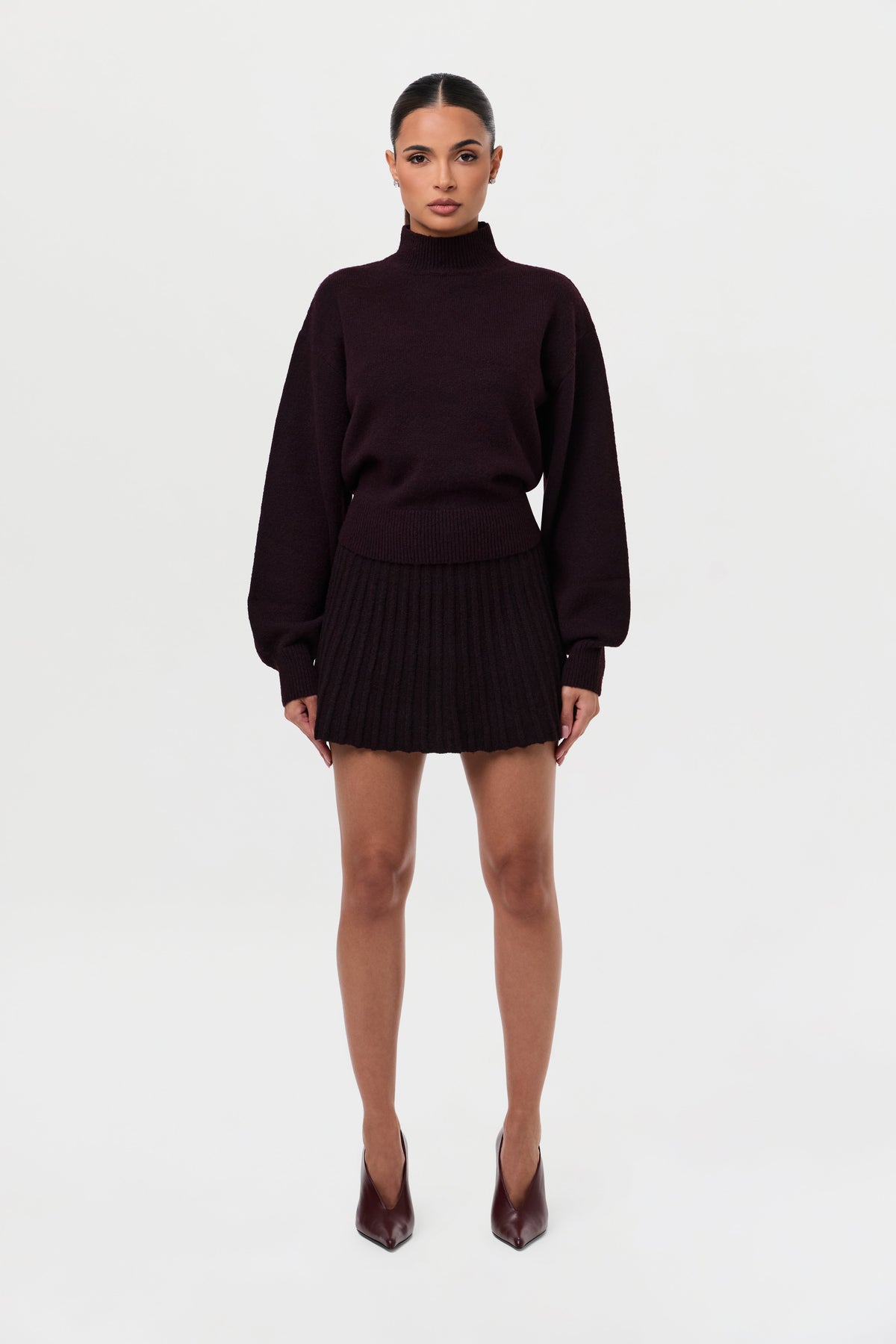 Knit Turtleneck Sweater