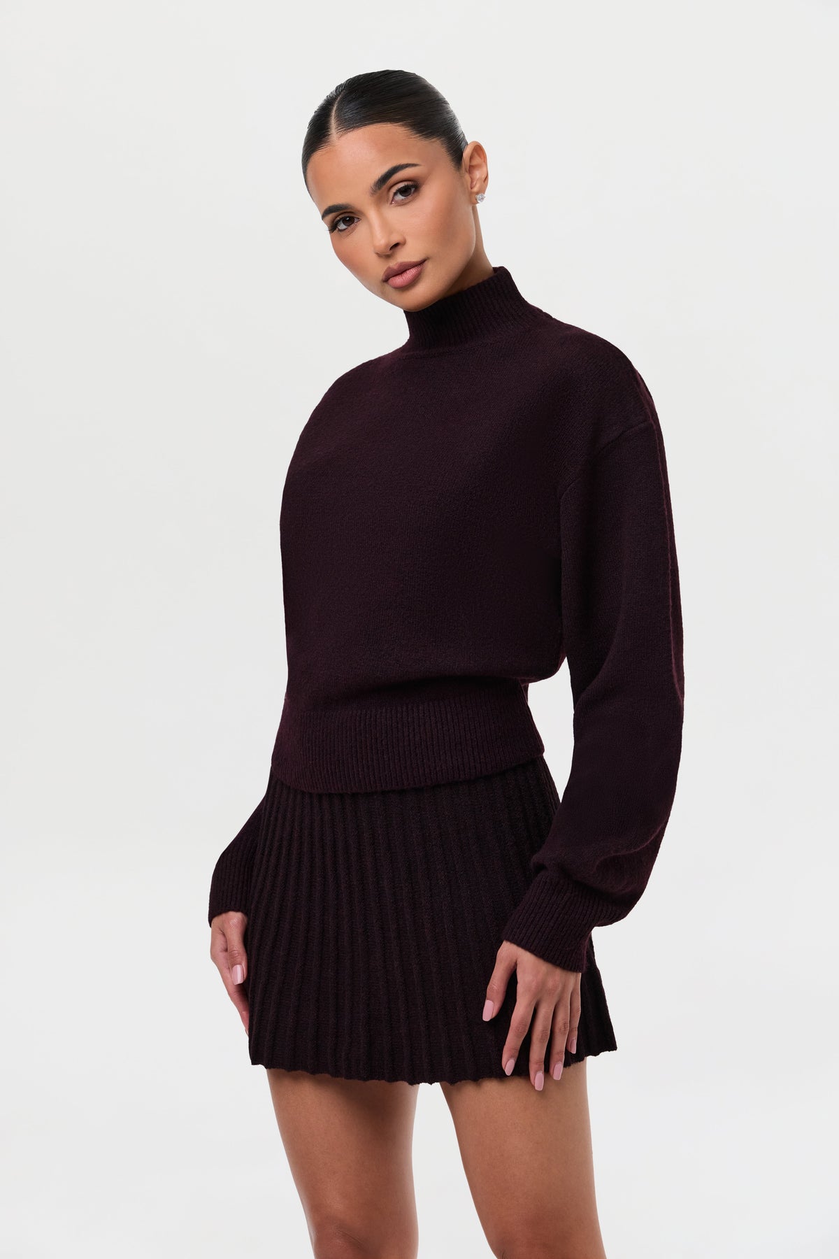 Knit Turtleneck Sweater