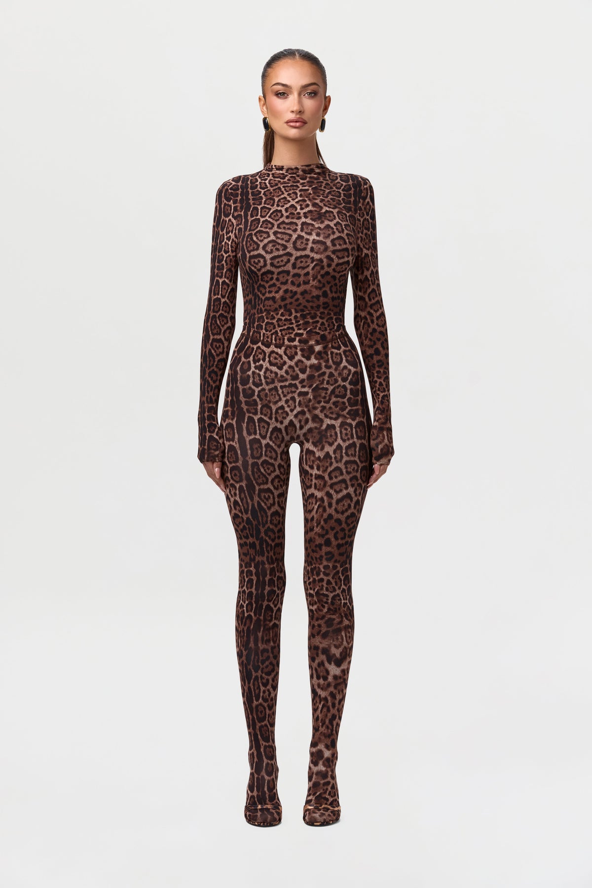 Naked Print Tights Petite