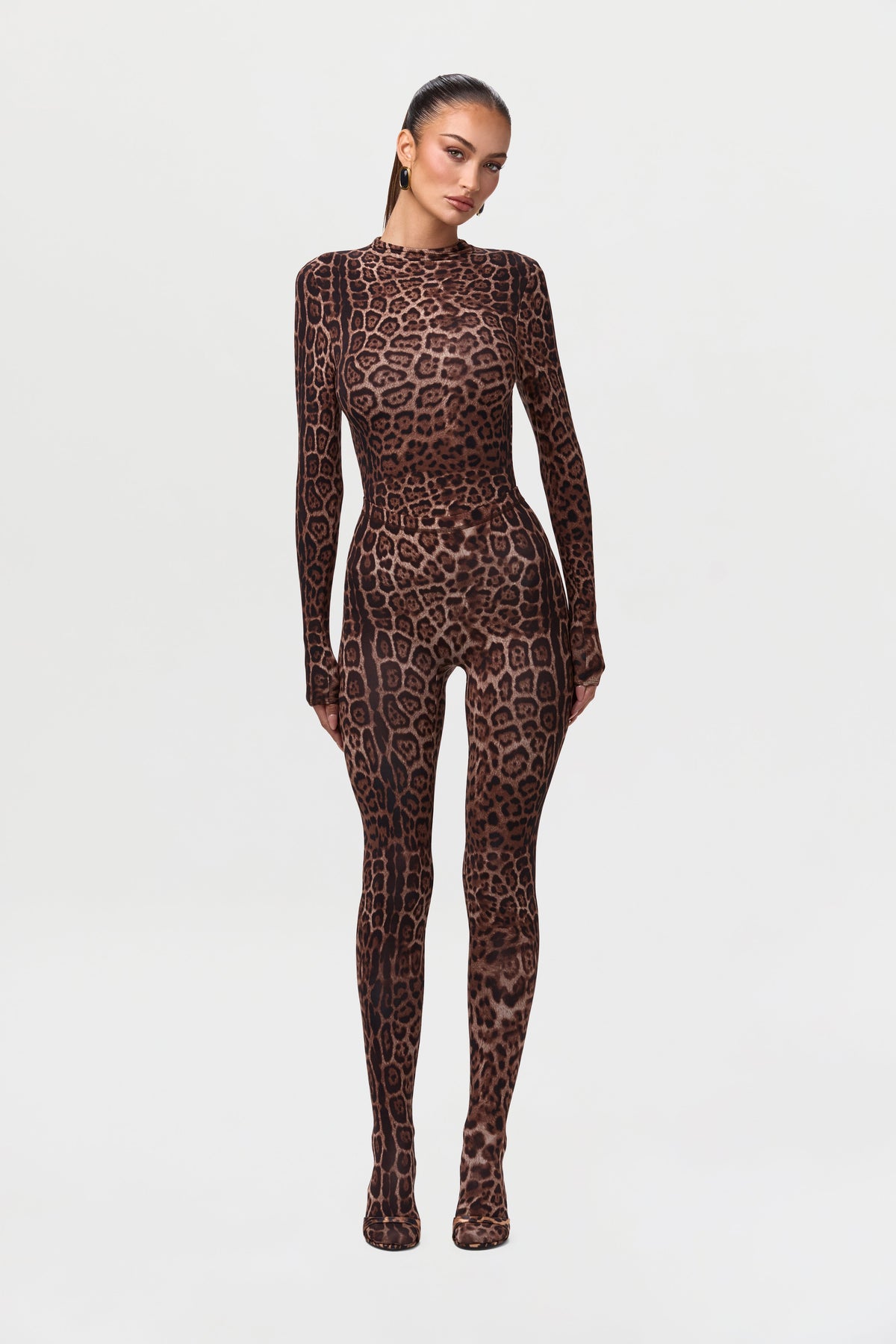 Naked Print Tights Petite