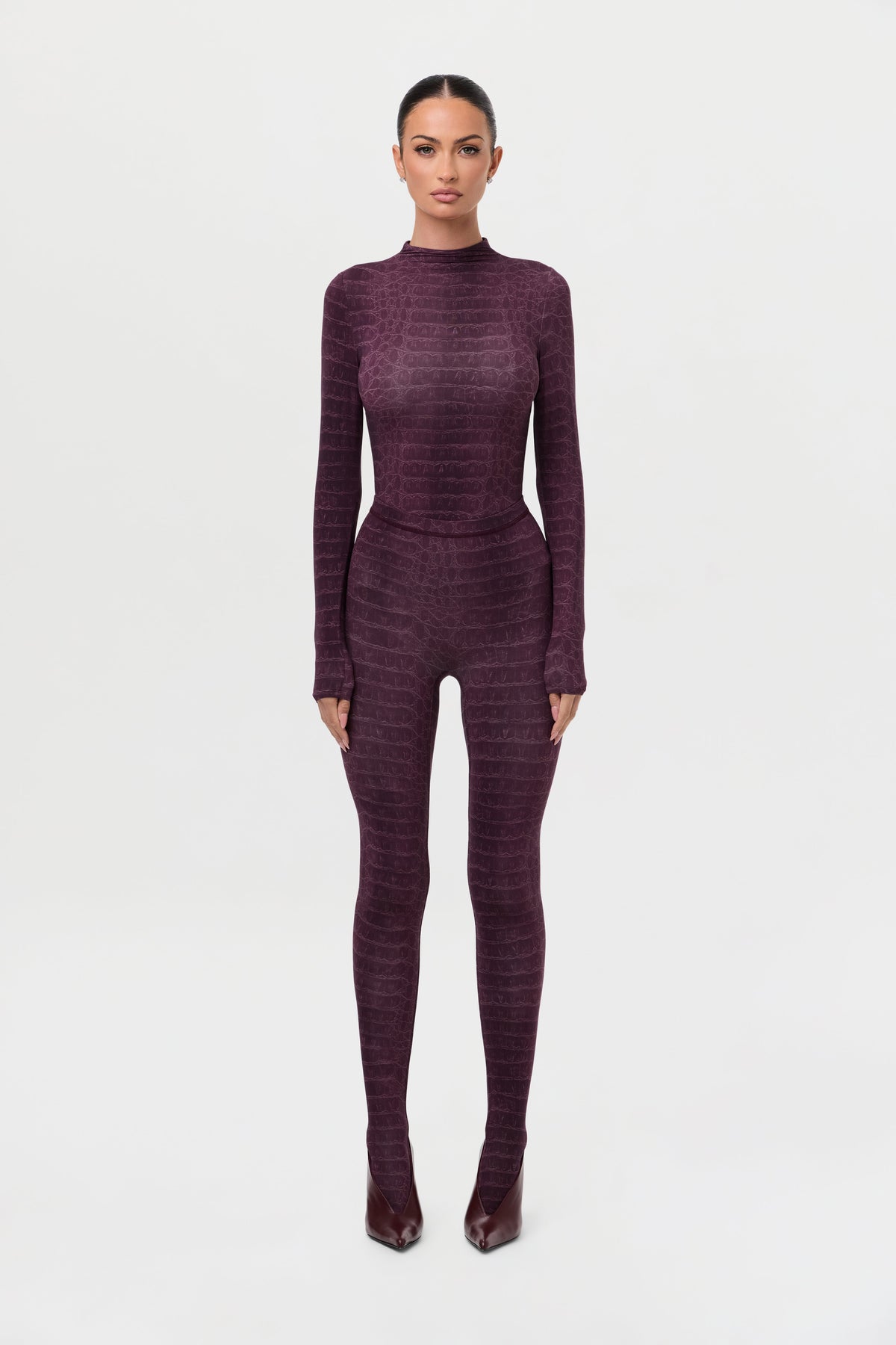 Naked Print Tights Petite