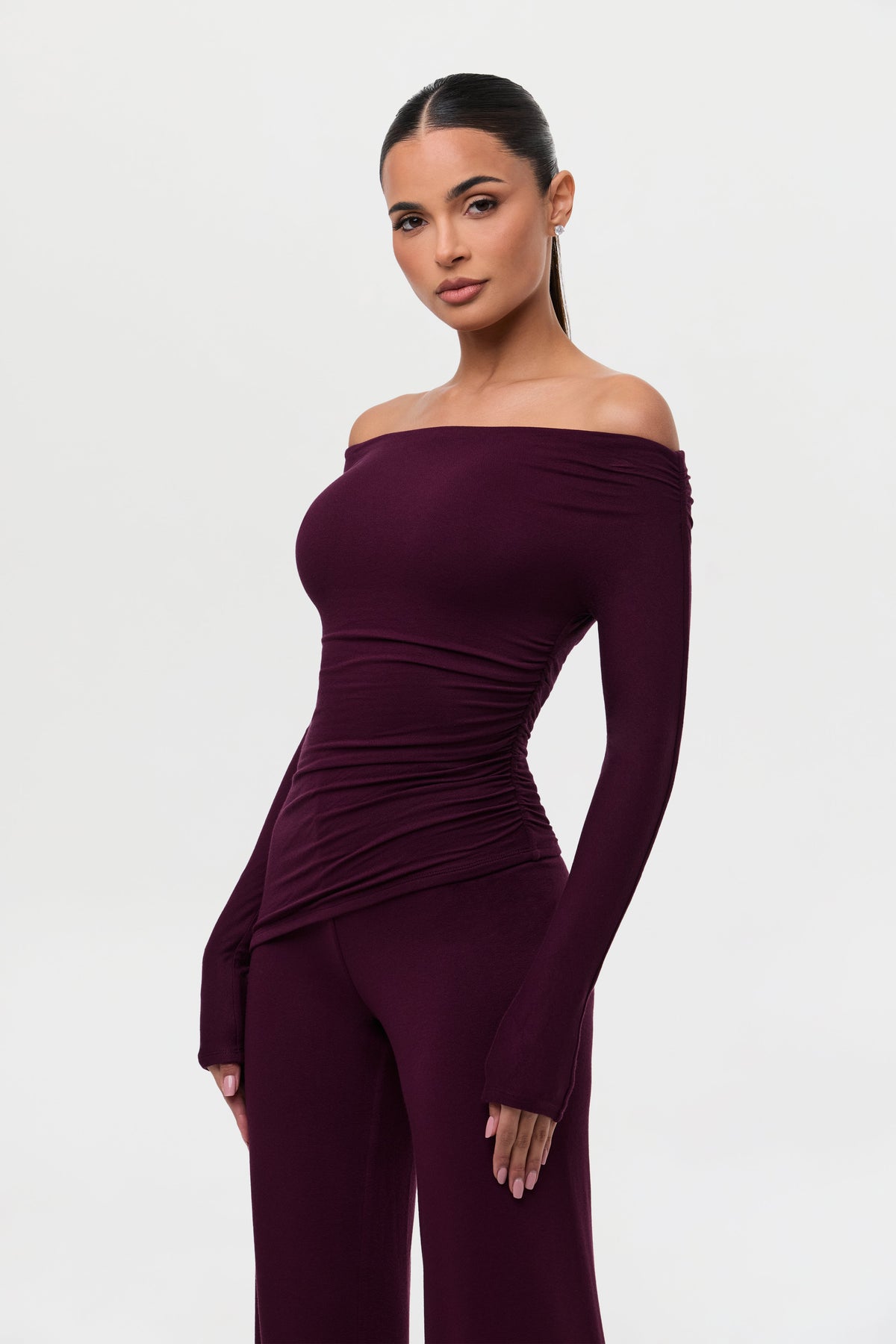 NW Off-Shoulder Asymmetric Top