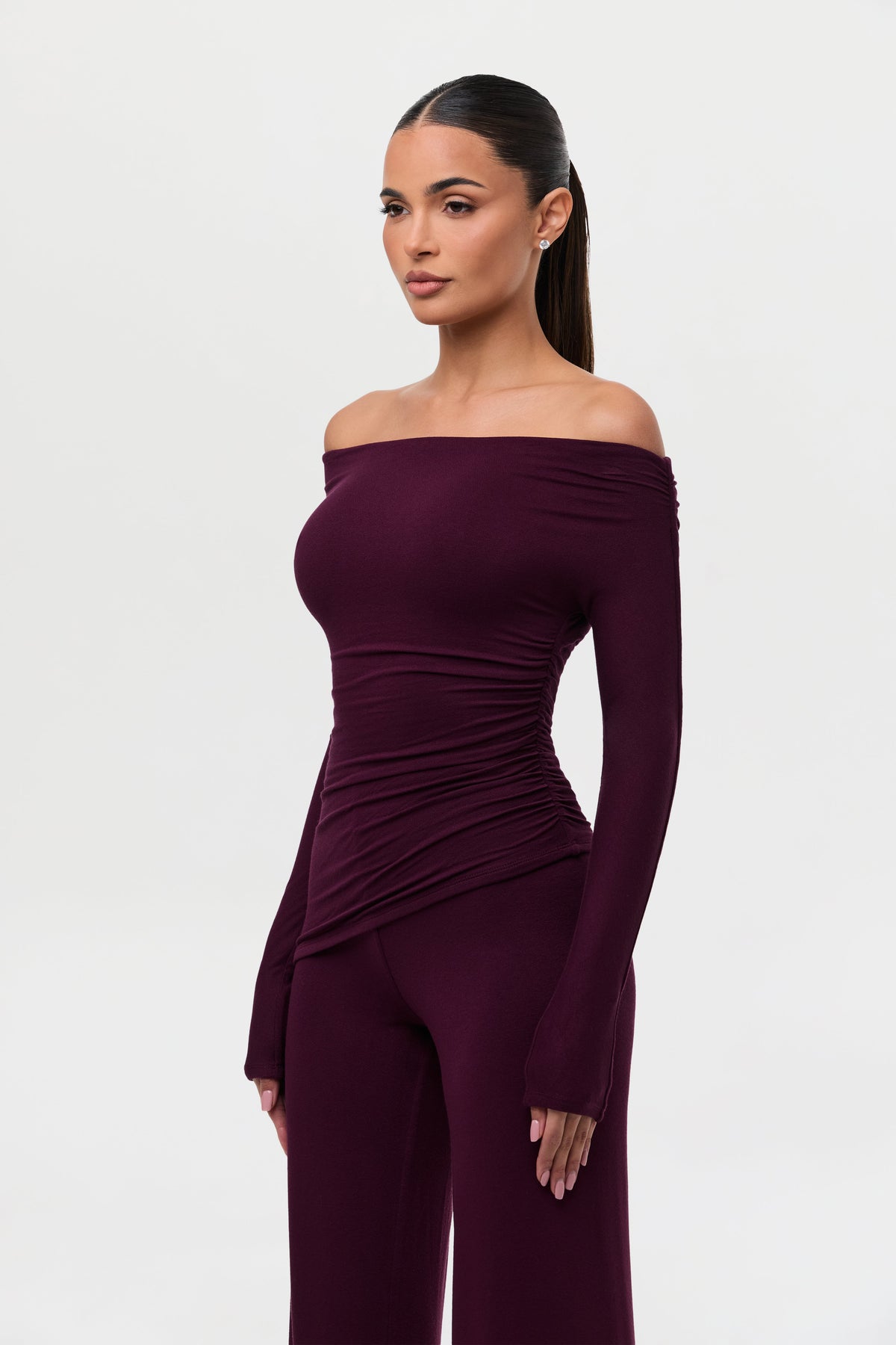 NW Off-Shoulder Asymmetric Top