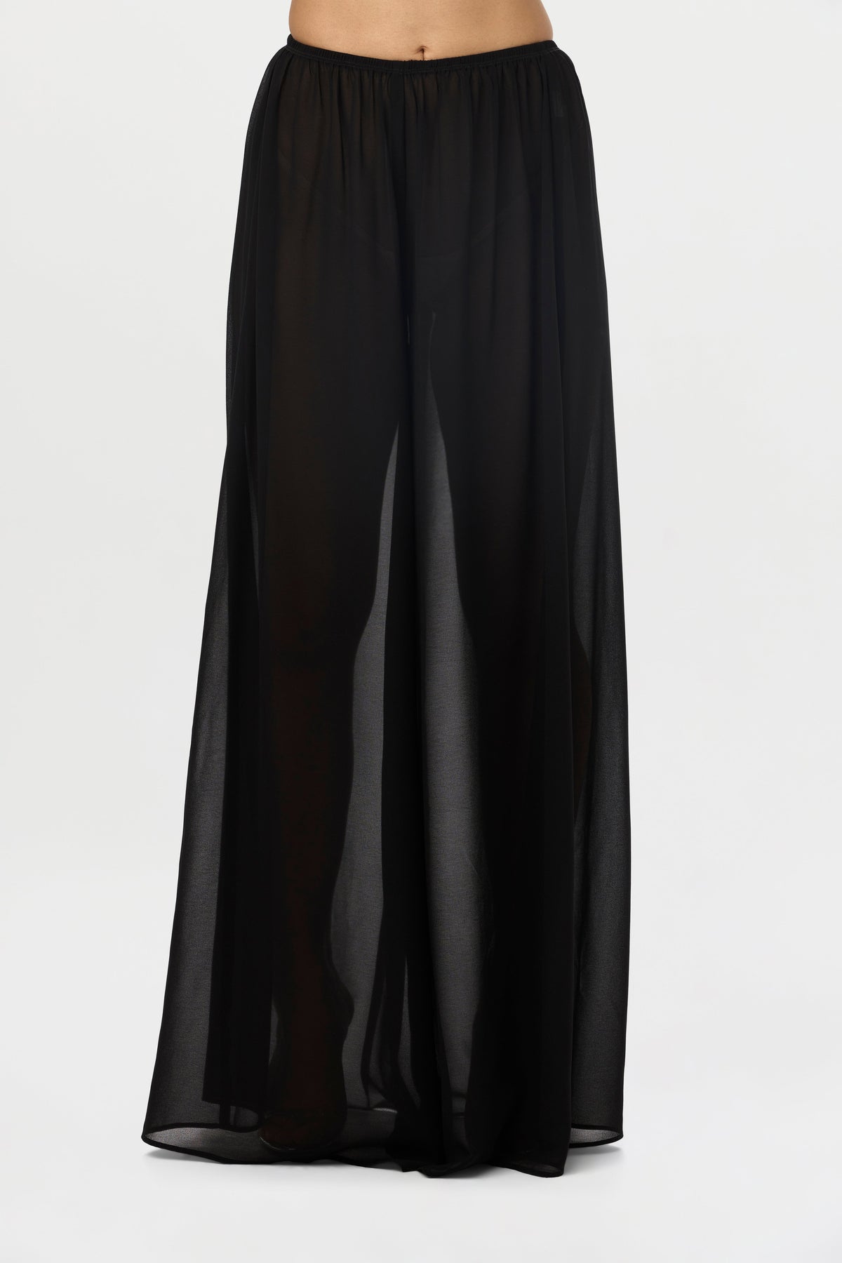 Chiffon Wide Leg Pants