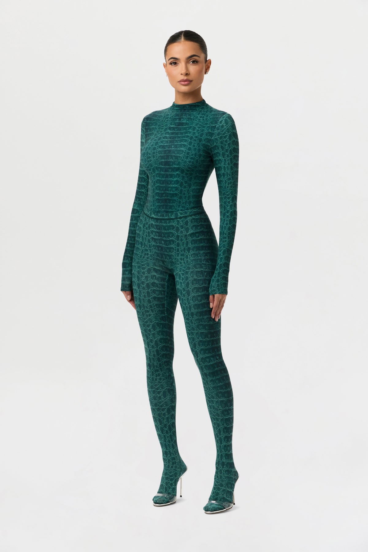 Naked Print Tights Petite