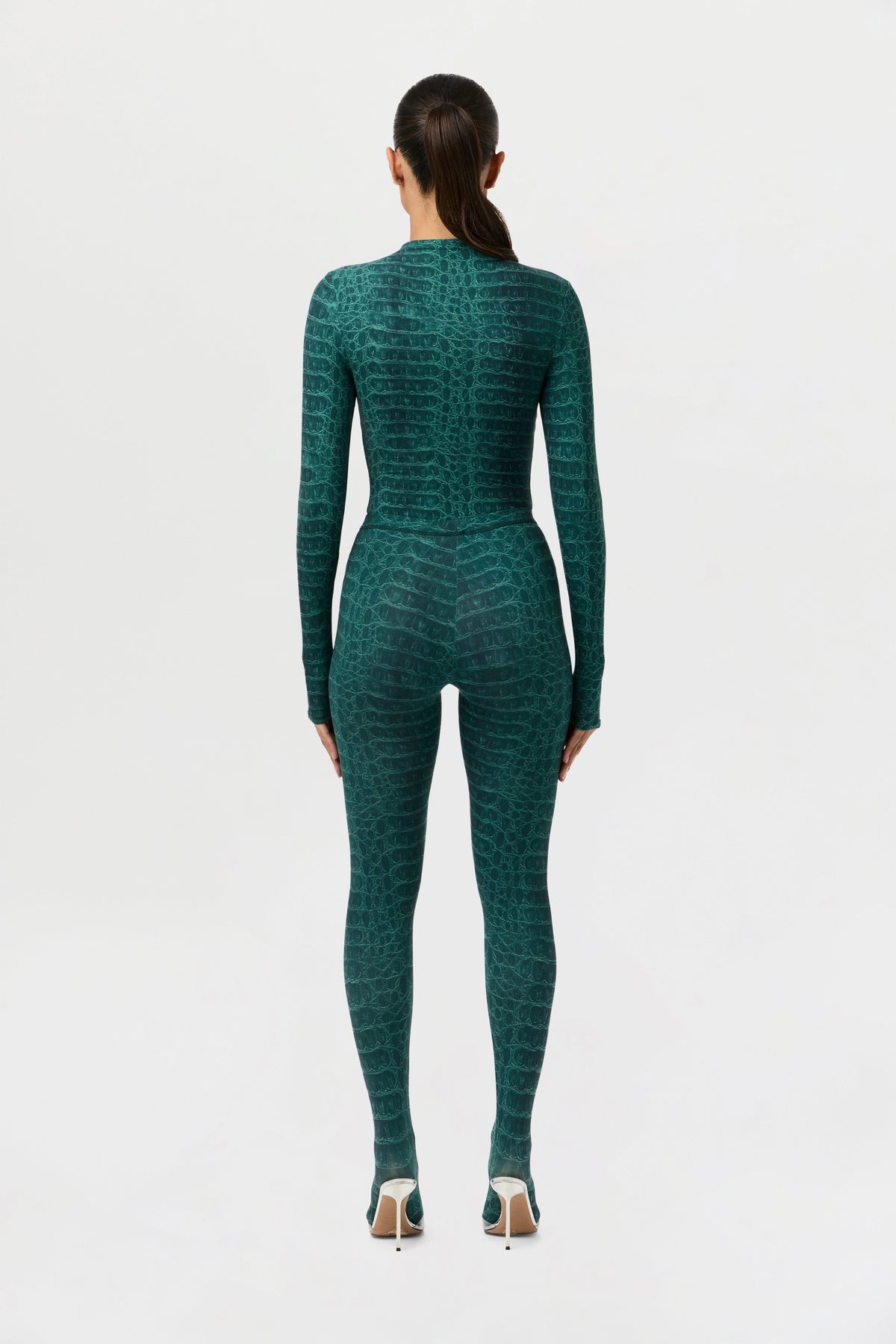 Naked Print Tights Petite