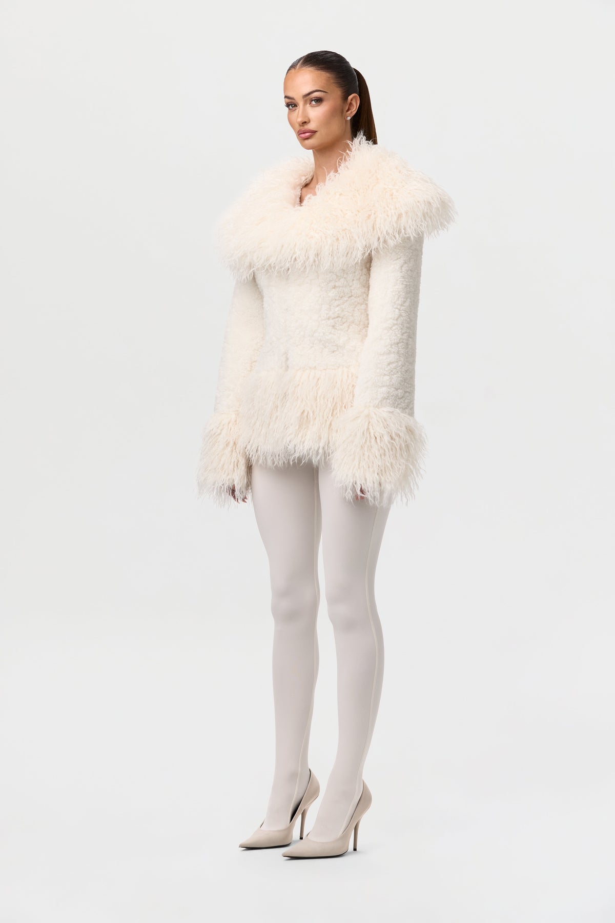 Sherpa Faux Fur Jacket
