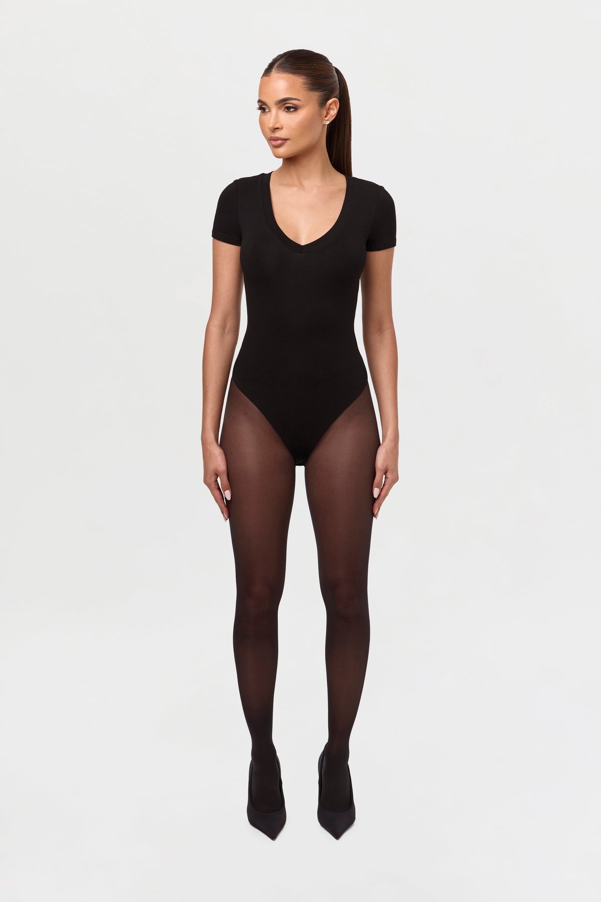 NW V-Neck Sculpt Bodysuit