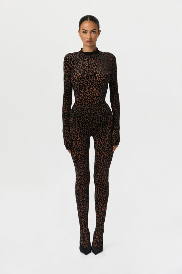 Burnout Closed Toe Legging