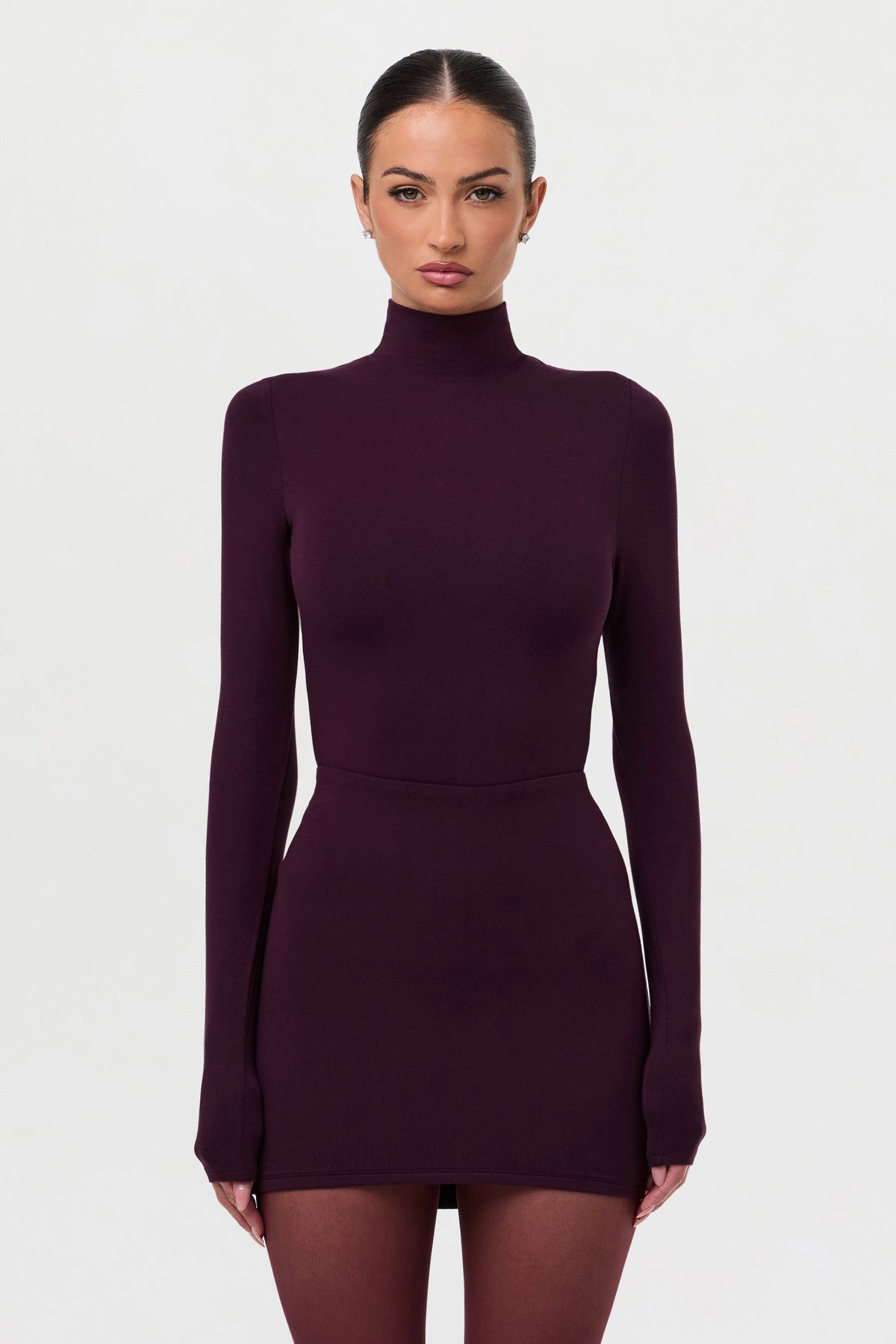 Butter Contour Mini Skirt