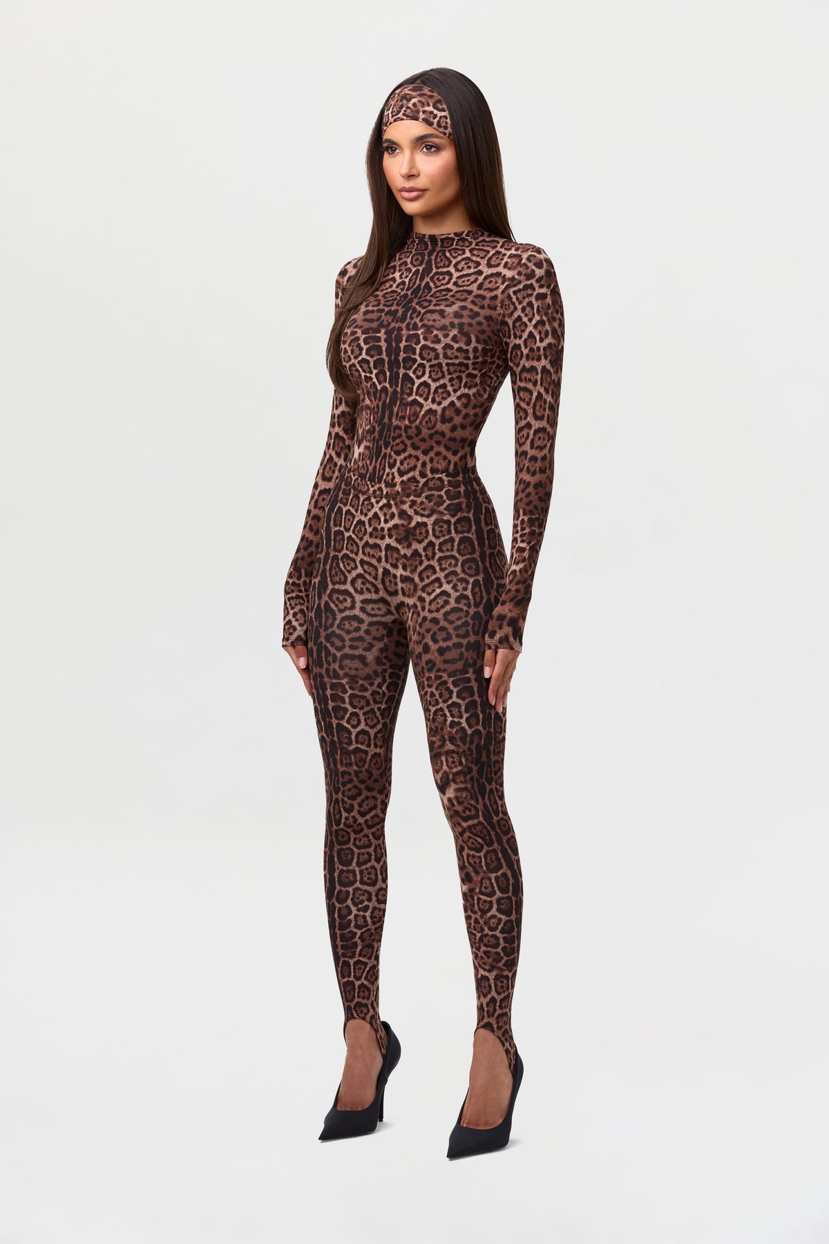 Naked Print Stirrup Legging