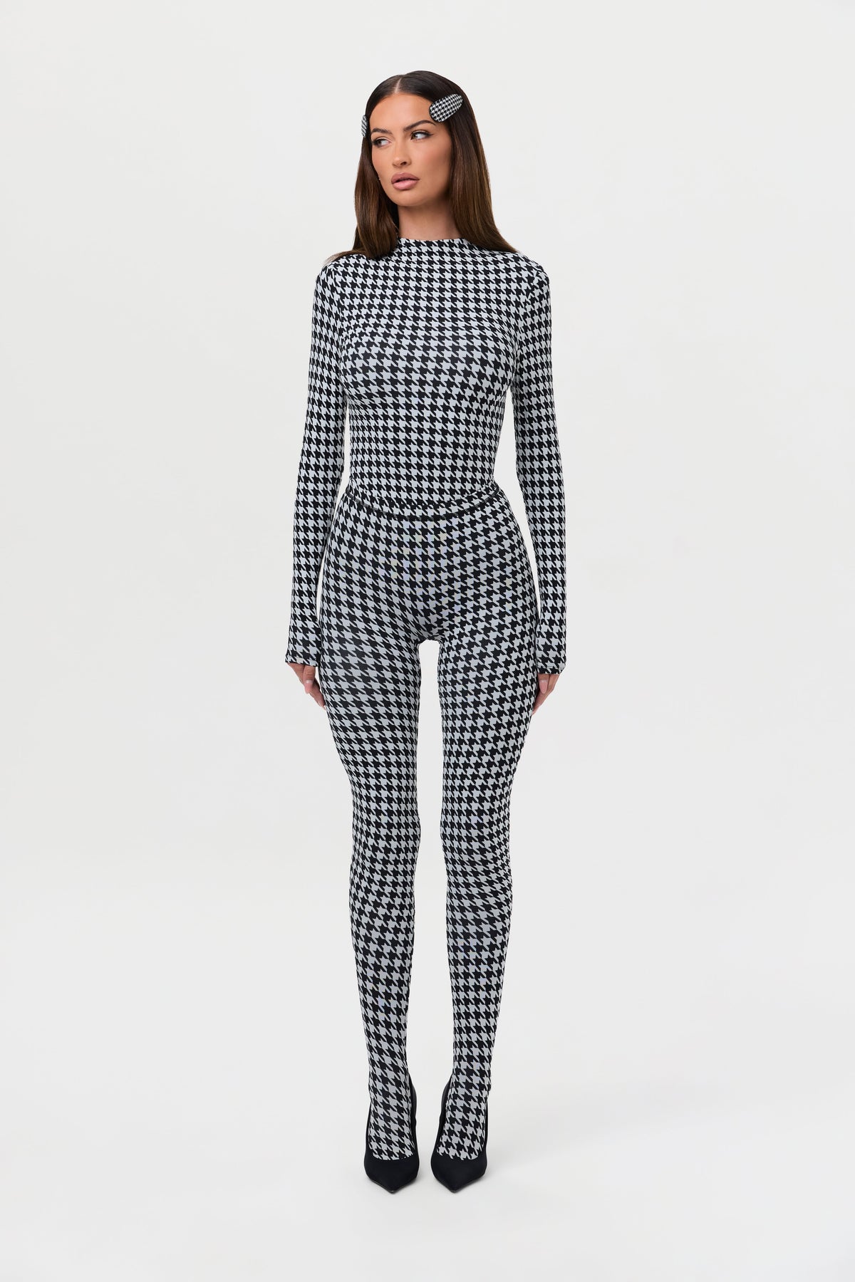 Naked Print Tights Petite