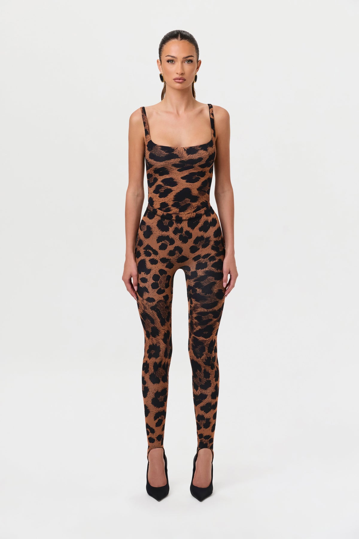 Naked Print Stirrup Legging