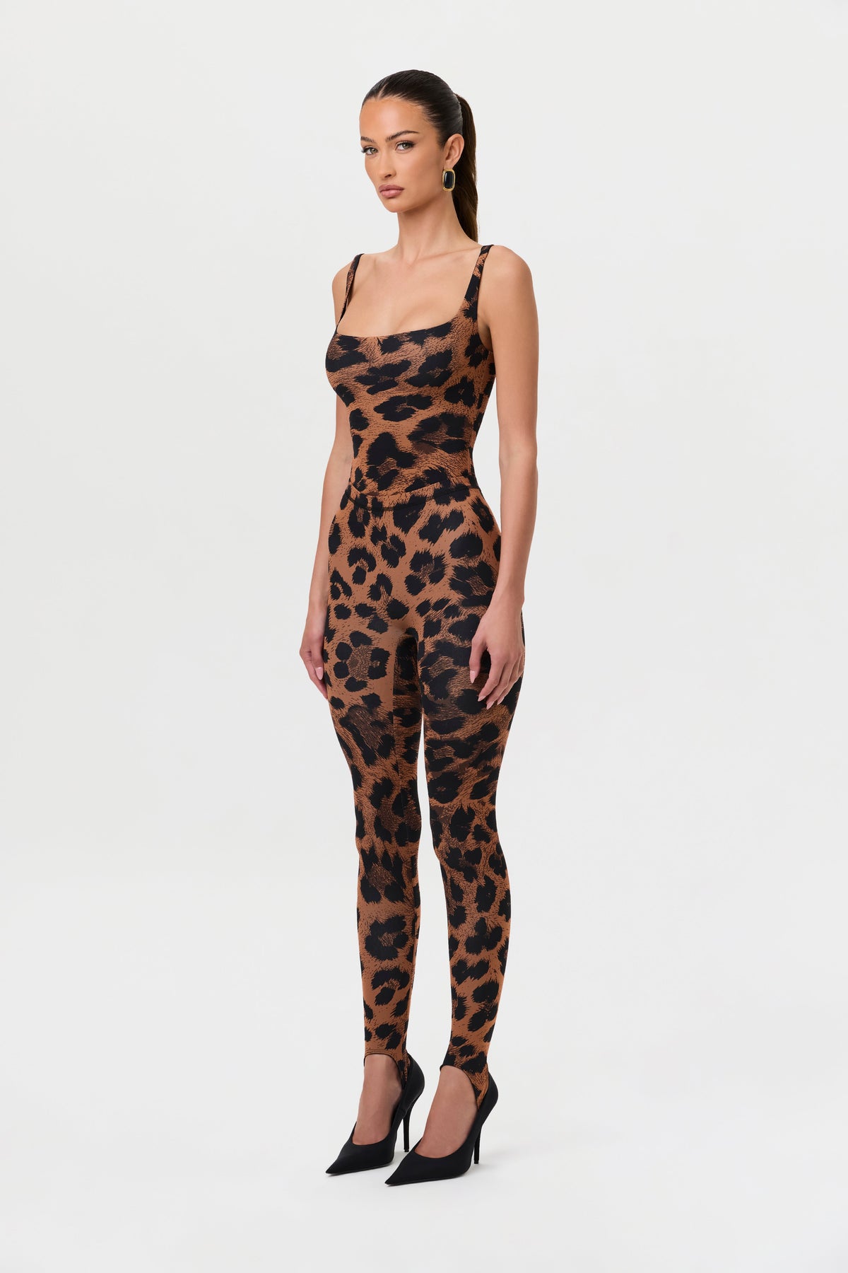 Naked Print Stirrup Legging