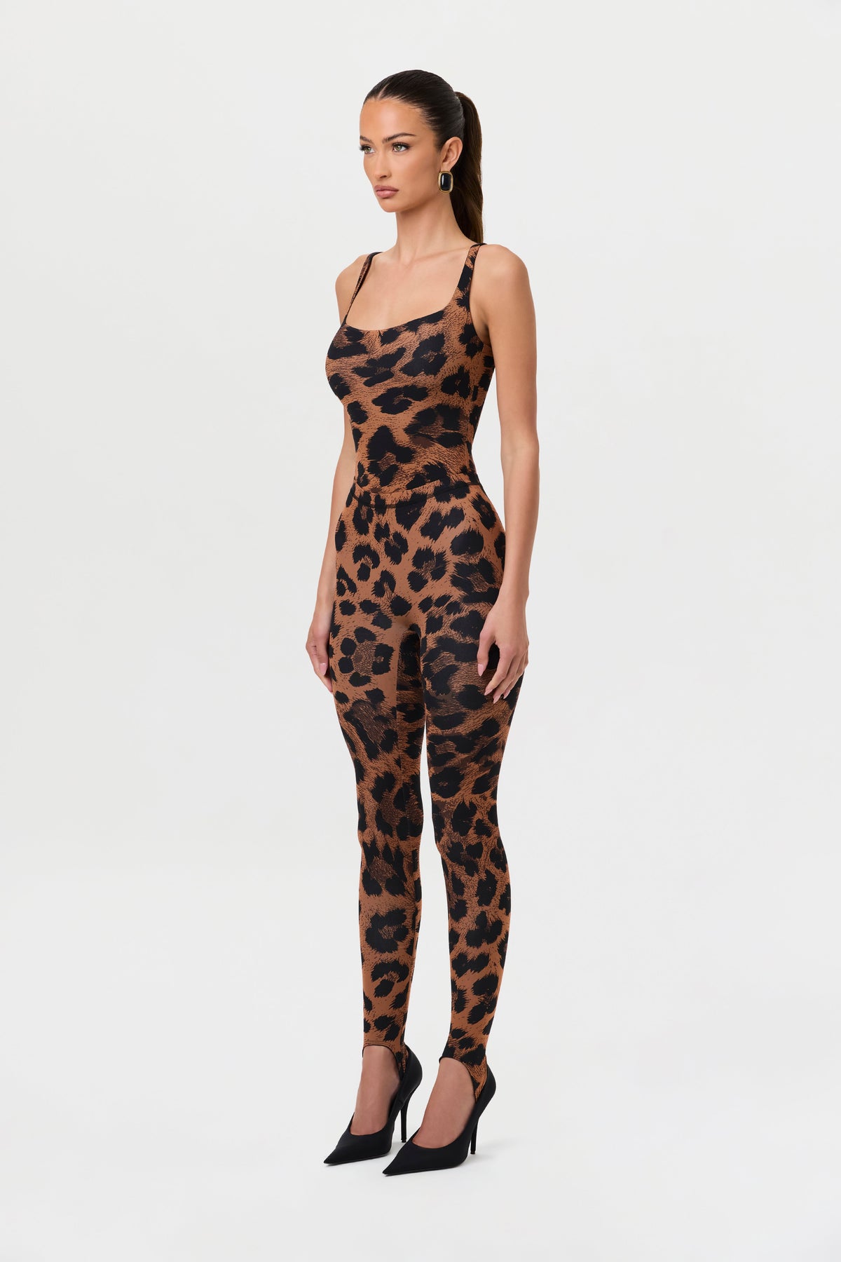 Naked Print Stirrup Legging