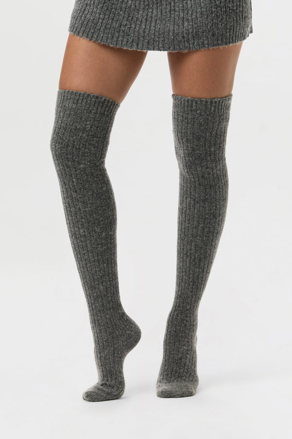 Knit Knee High Socks