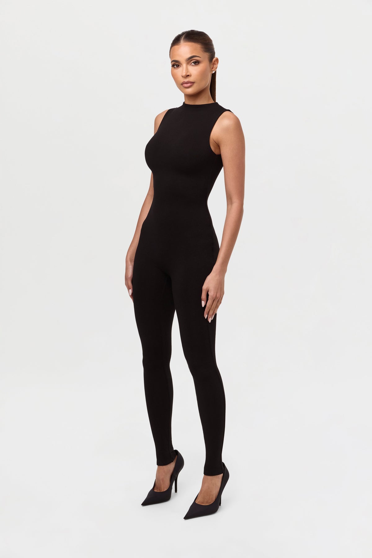 NW Sleeveless Sculpt Jumpsuit