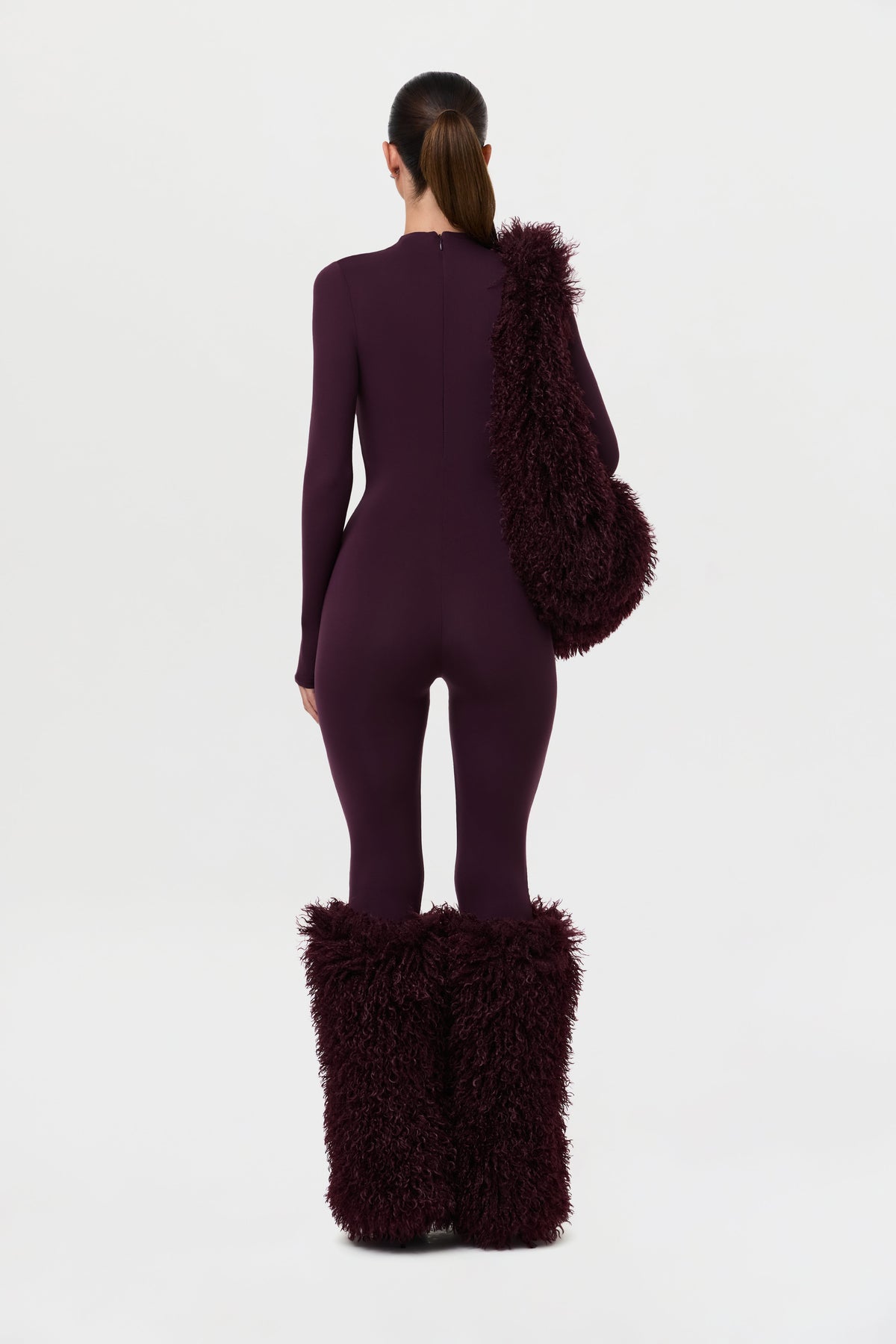 Faux Fur Plush Leg Warmers