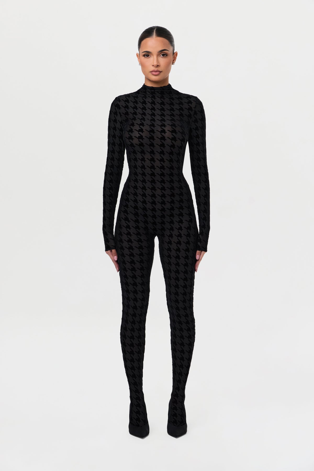 Burnout Closed Toe Jumpsuit Petite