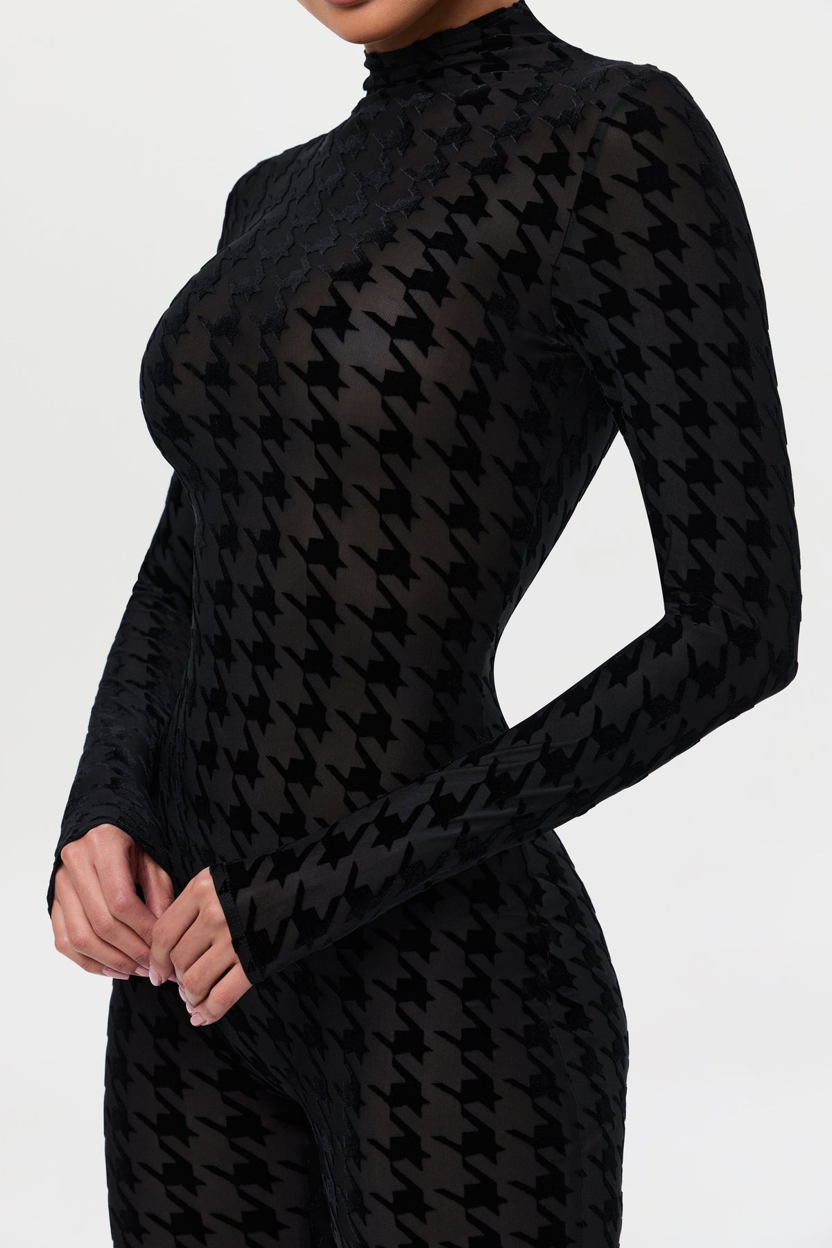 Burnout Closed Toe Jumpsuit Petite