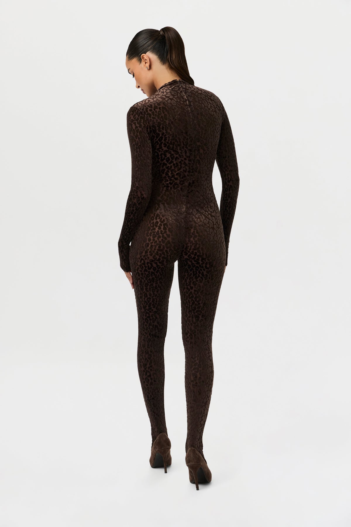 Burnout Closed Toe Jumpsuit Petite