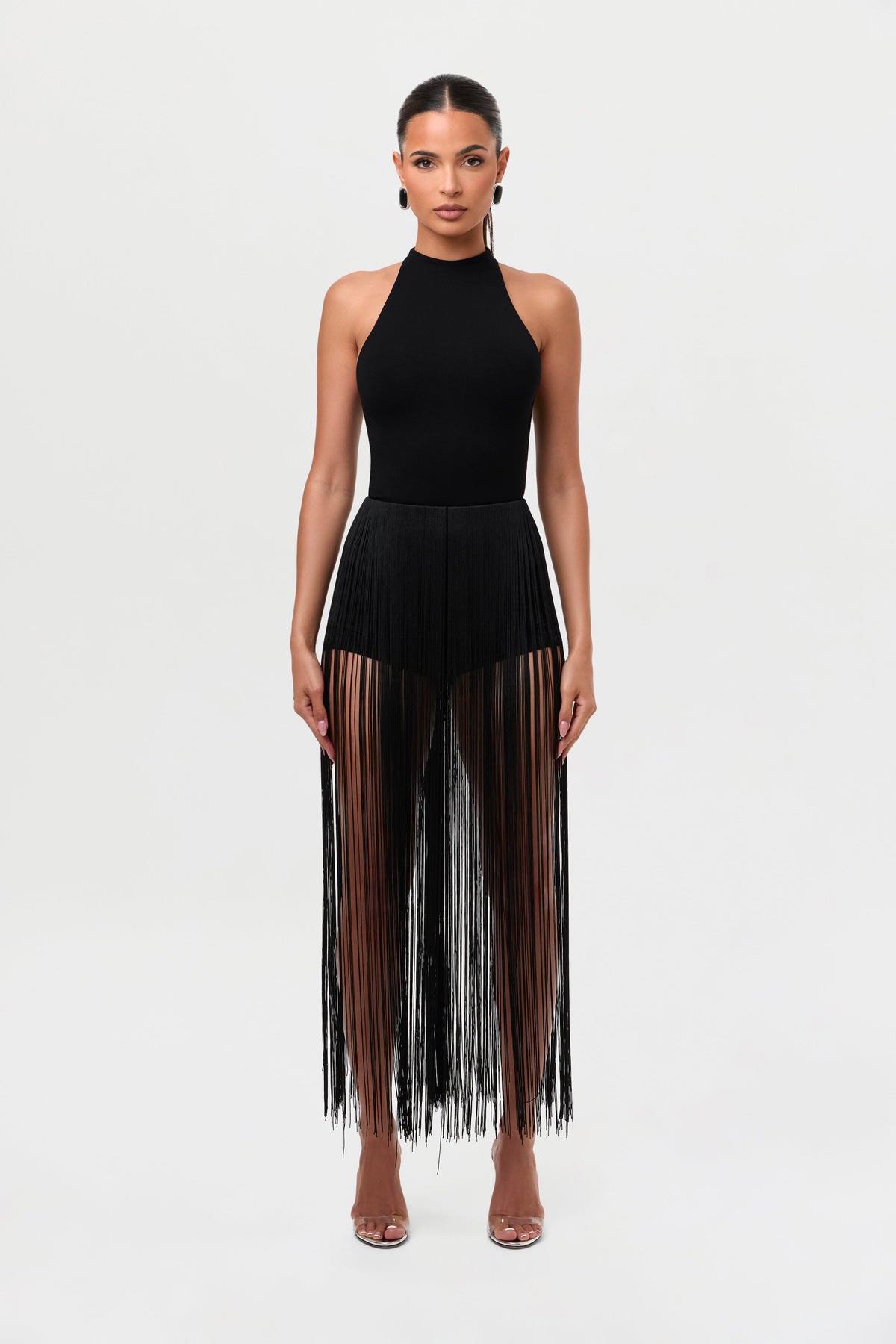 Butter Fringe Hot Pants