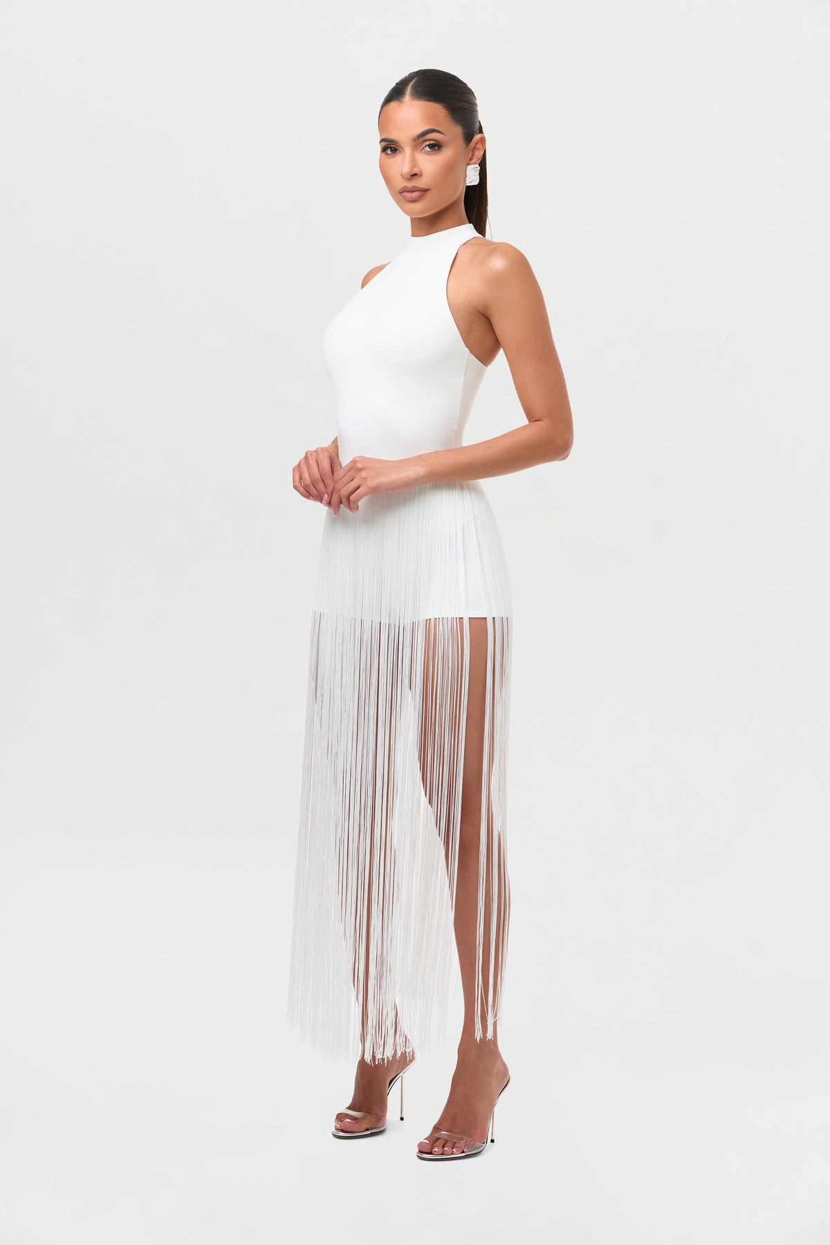 Butter Fringe Hot Pants