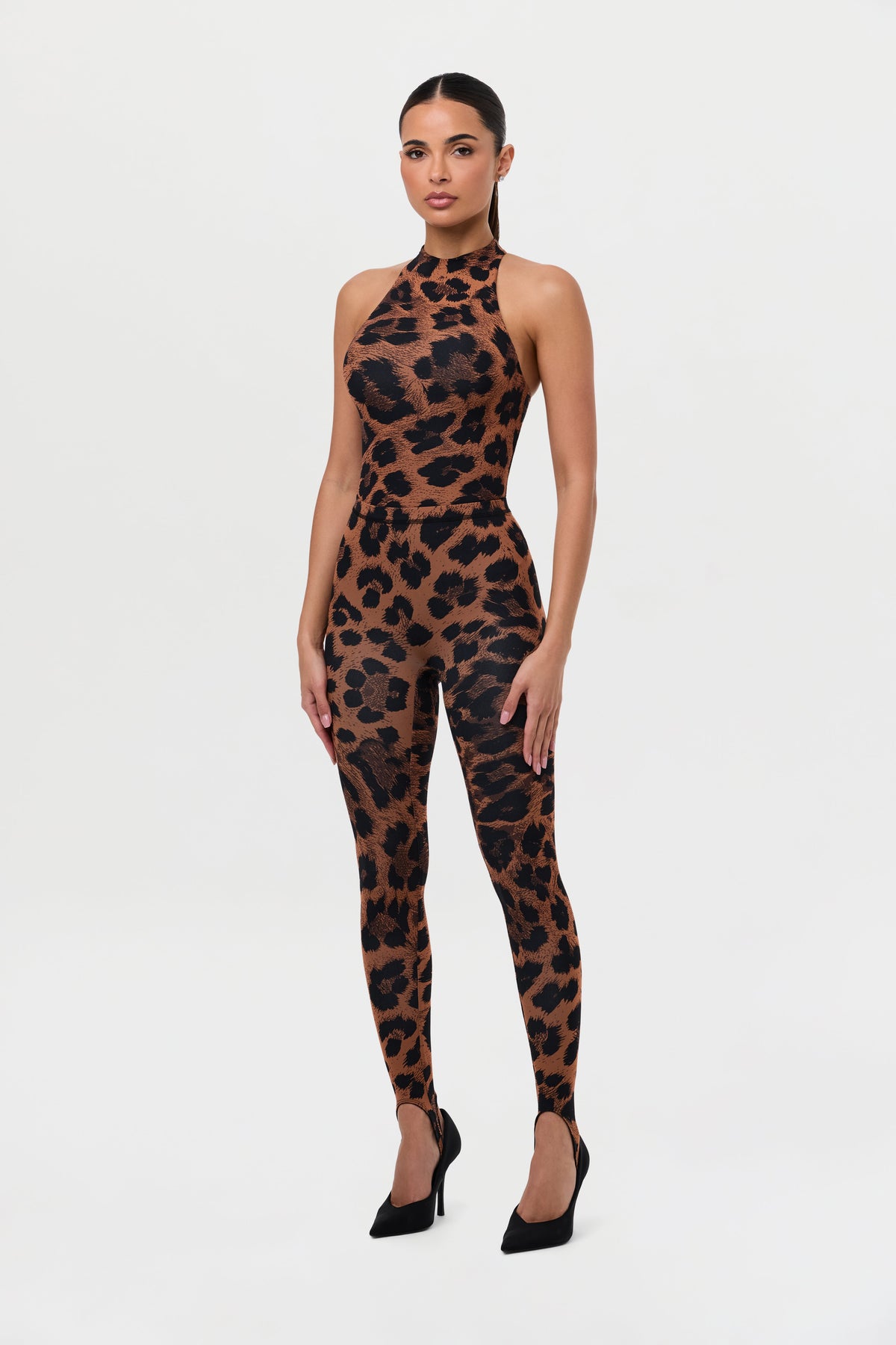 Naked Print Stirrup Legging