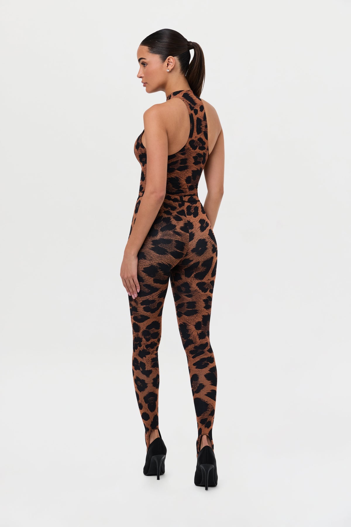 Naked Print Stirrup Legging