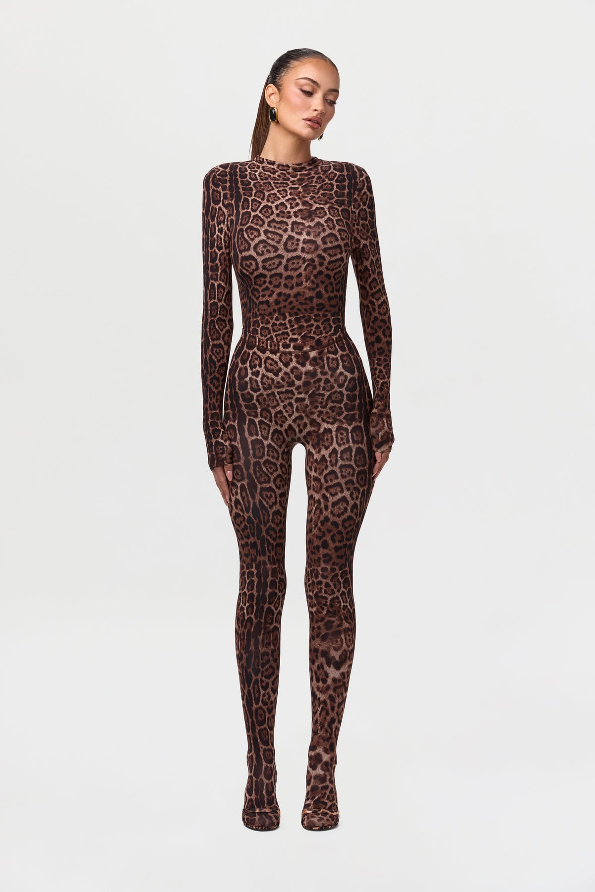 Naked Print Tights Petite