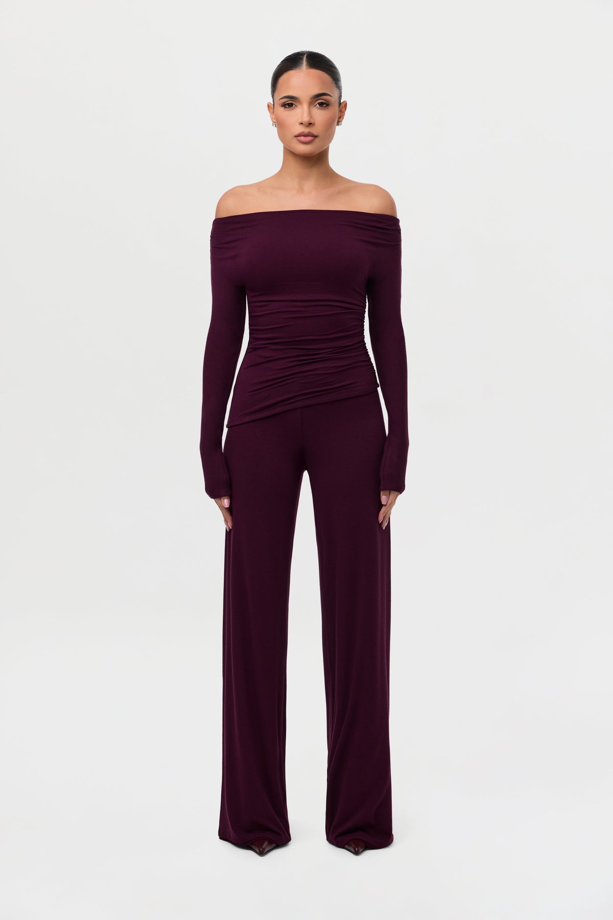 NW Off-Shoulder Asymmetric Top