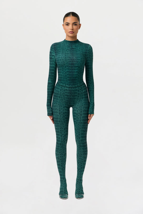 Naked Print Tights Petite