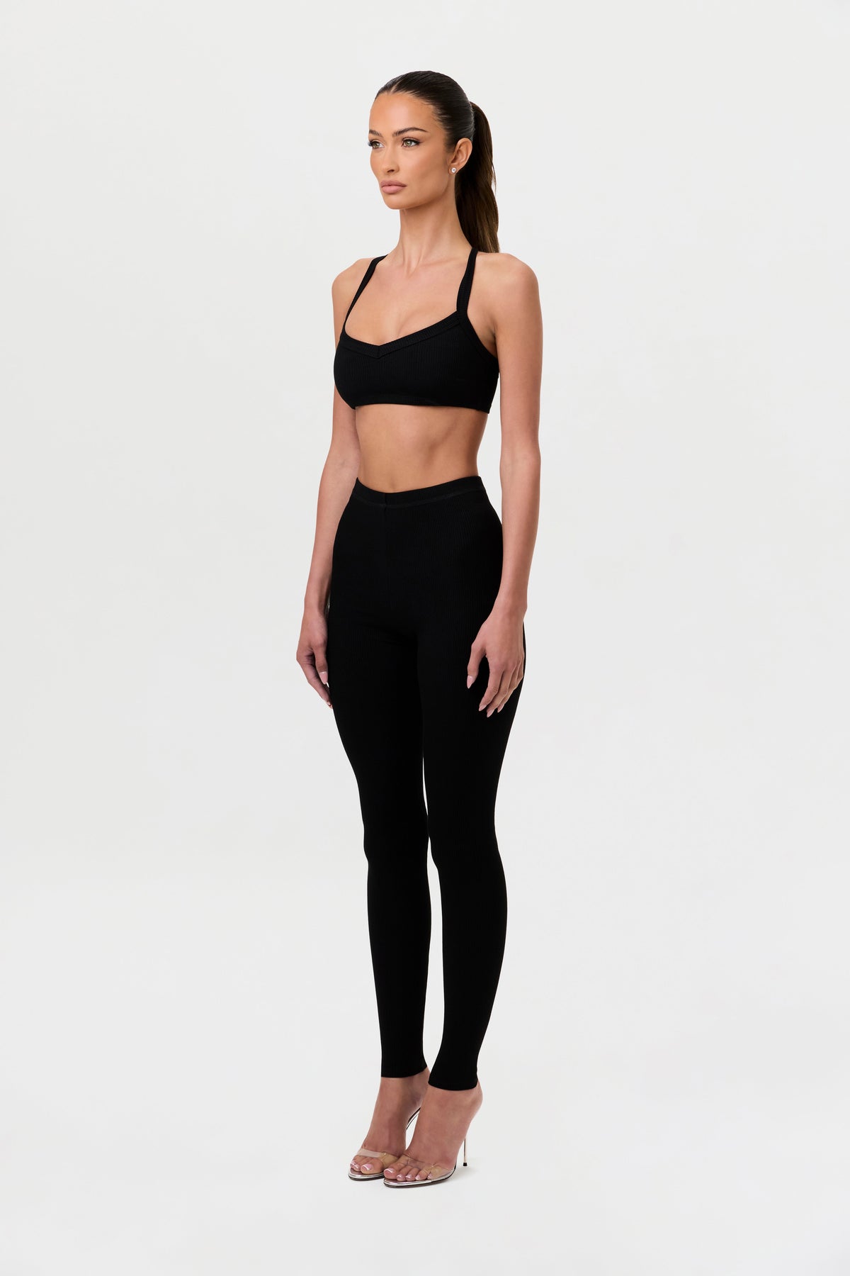 Snatched X-Back Tank Crop Top