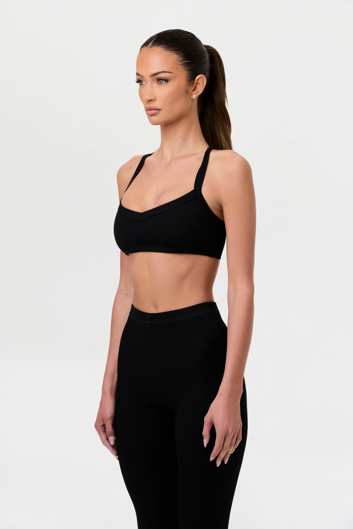 Snatched X-Back Tank Crop Top